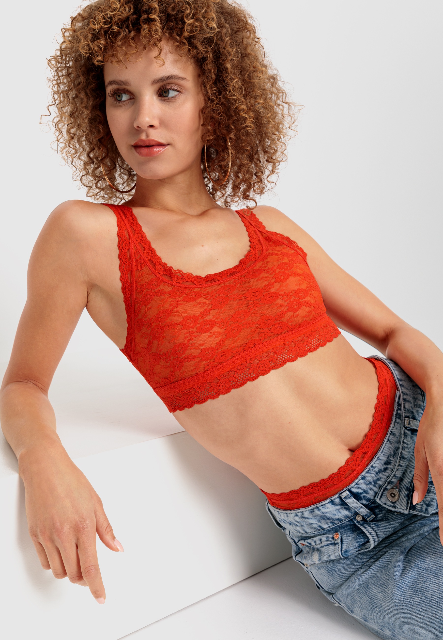 LSCN by LASCANA Bustier 1 Stk. aus zarter Spitze