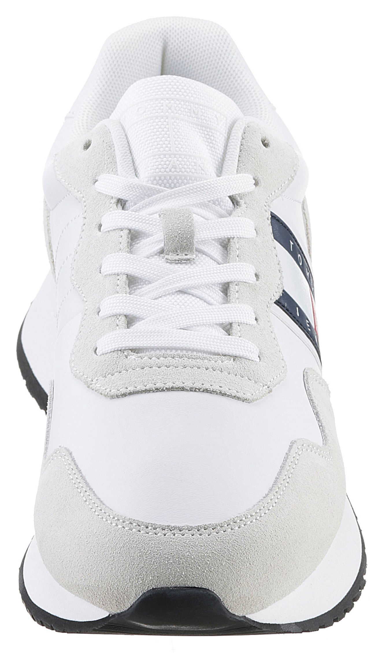 Tommy Jeans Sneaker »TJM MODERN RUNNER«, Freizeitschuh, Halbschuh, Schnürschuh mit seitlicher Logoflagge