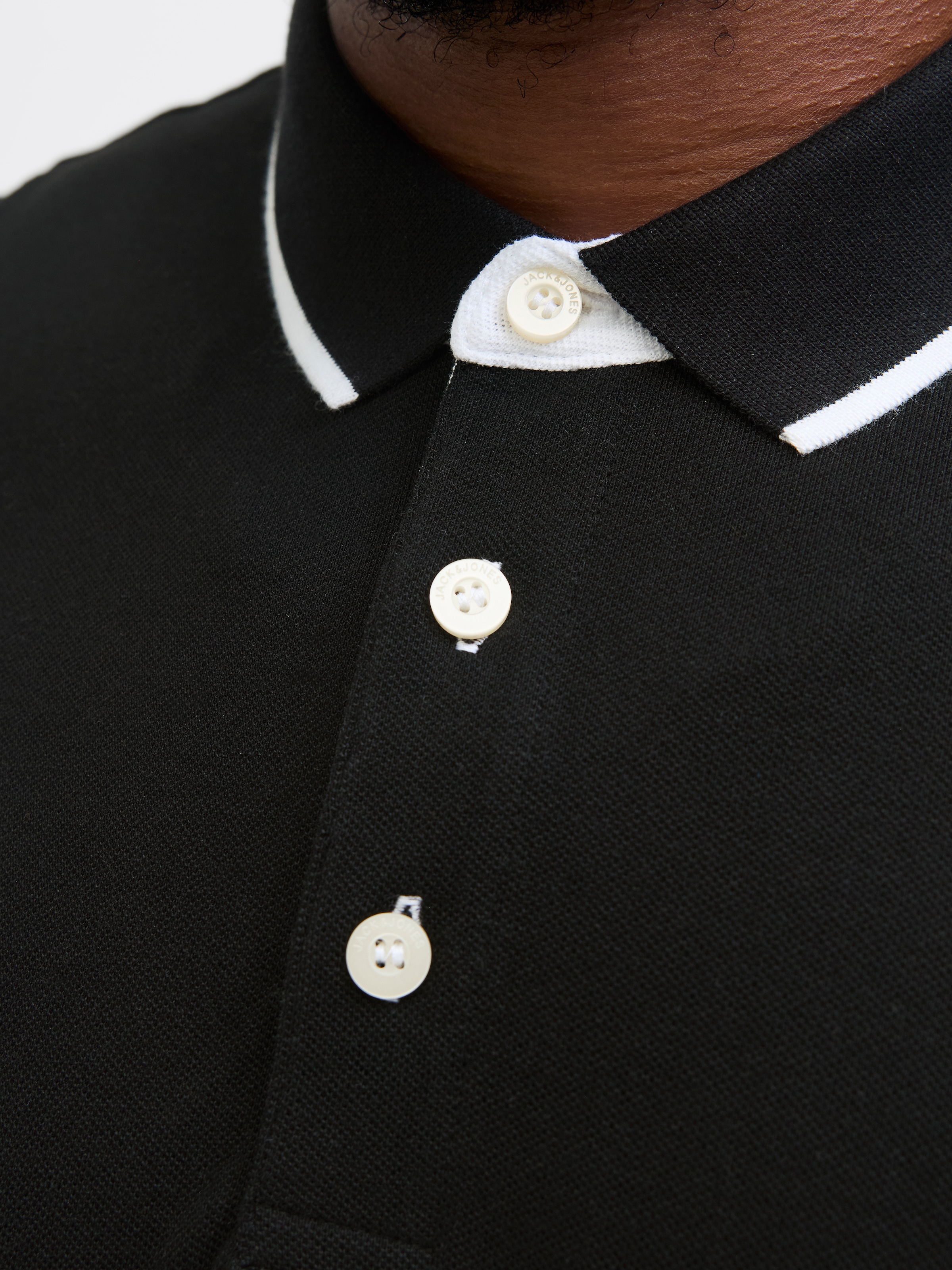 Jack & Jones PlusSize Poloshirt »JJEPAULOS POLO SS NOOS PLS«, mit Logo Stickerei