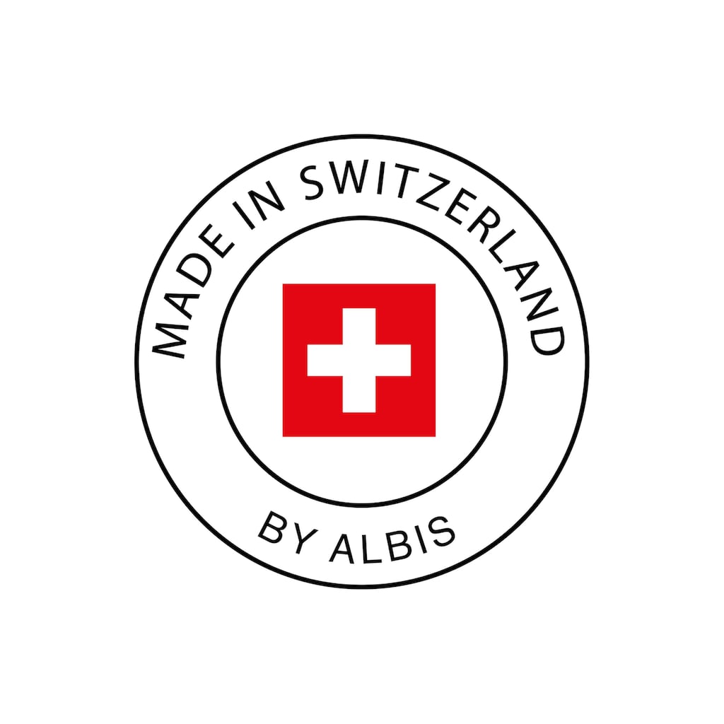 Albis Switzerland 4-Jahreszeitenbett »Line 600«, 4-Jahreszeiten, Füllung 70% Daunen, 30% Federchen, Bezug Baumwolle, (1 St.)