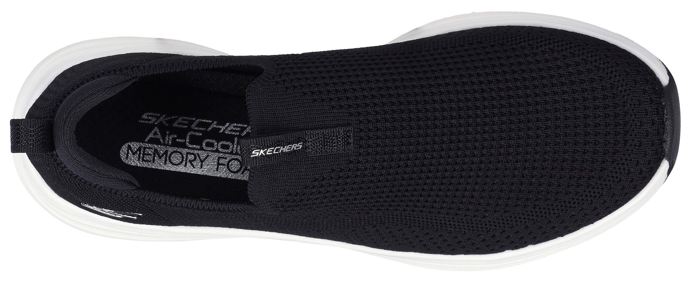 Skechers Slip-On Sneaker »VAPOR FOAM-TRUE CLASSIC«, Barfussschuh, Freizeitschuh, Komfortschuh mit gepolstertem Schaftrand