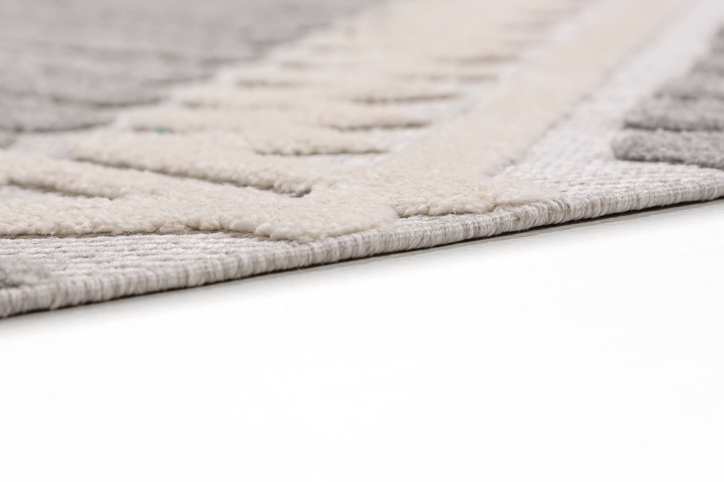SCHÖNER WOHNEN-Kollektion Teppich »Summer 6352«, rechteckig, 6 mm Höhe, In- und Outdoor geeignet, Hoch Tief Struktur, Robuster Teppich