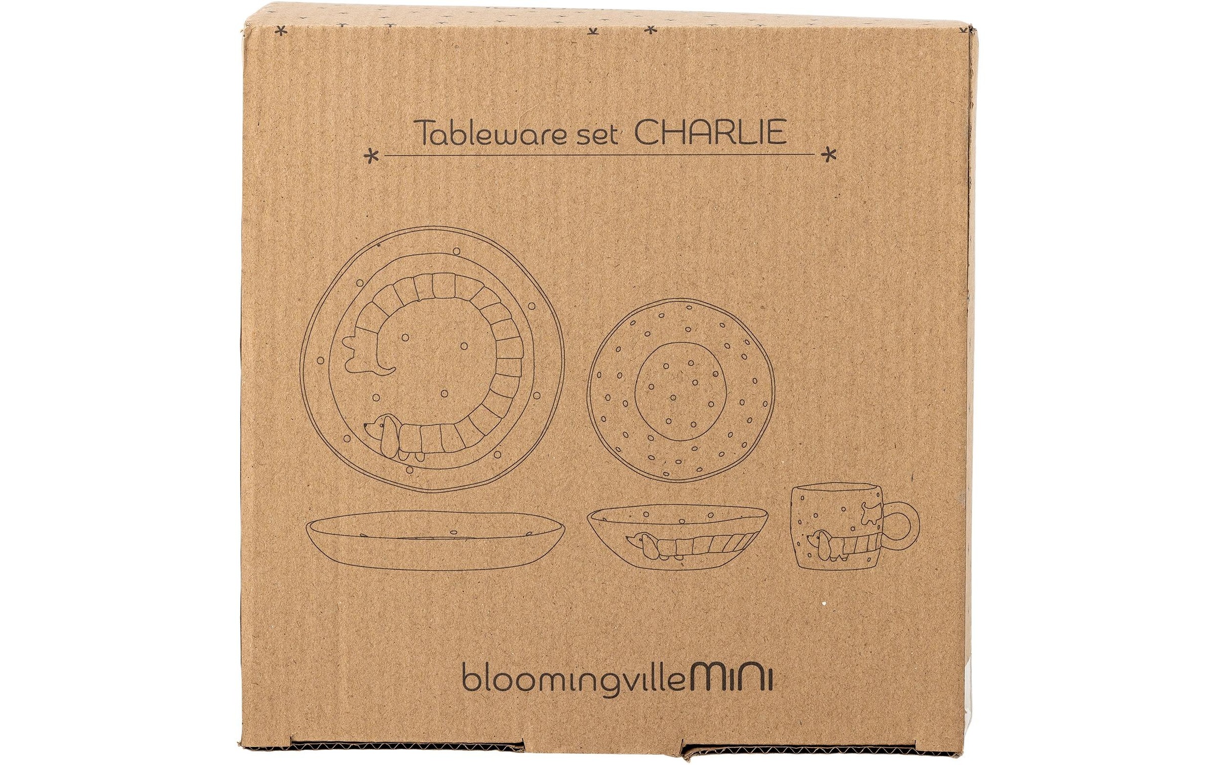 Bloomingville Kindergeschirr-Set »Charlie«