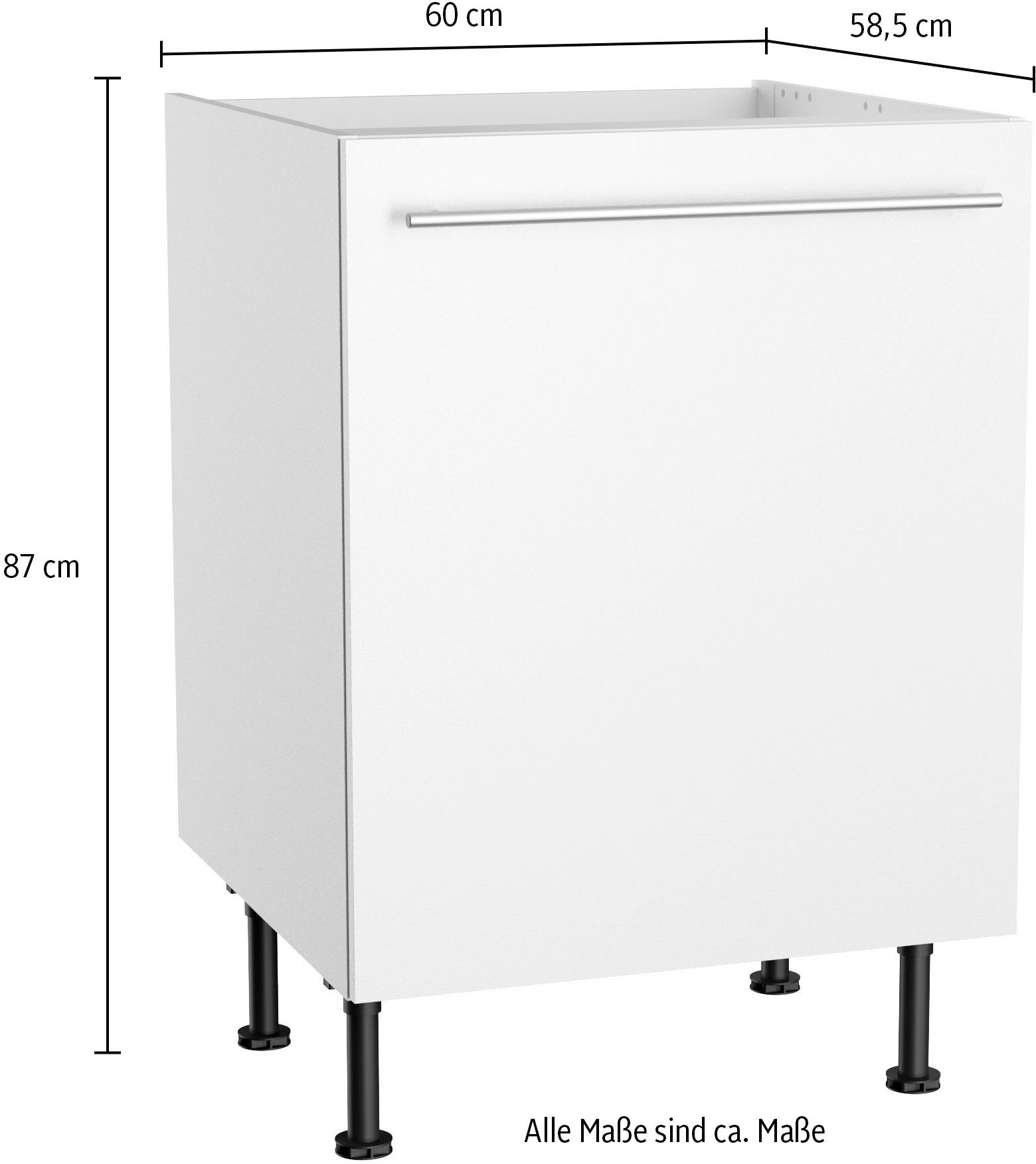 OPTIFIT Spülenschrank »Bern2«, Breite 60 cm, 1 Tür