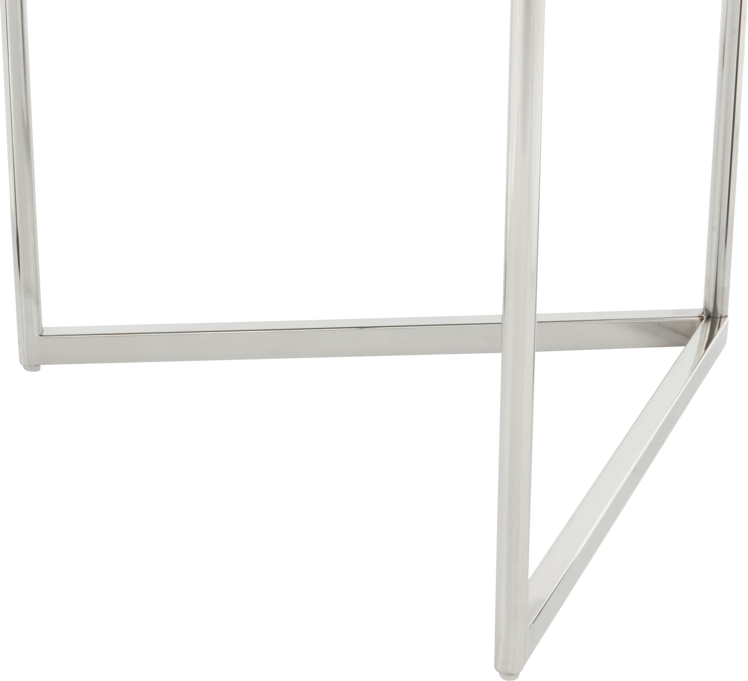 Kayoom Beistelltisch »Wynona 225, in stilvollem Design,mit dreieckiger Grundform«, (1 St.), Glamouröses Design, hochwertige Verarbeitung, Hingucker-Gestell