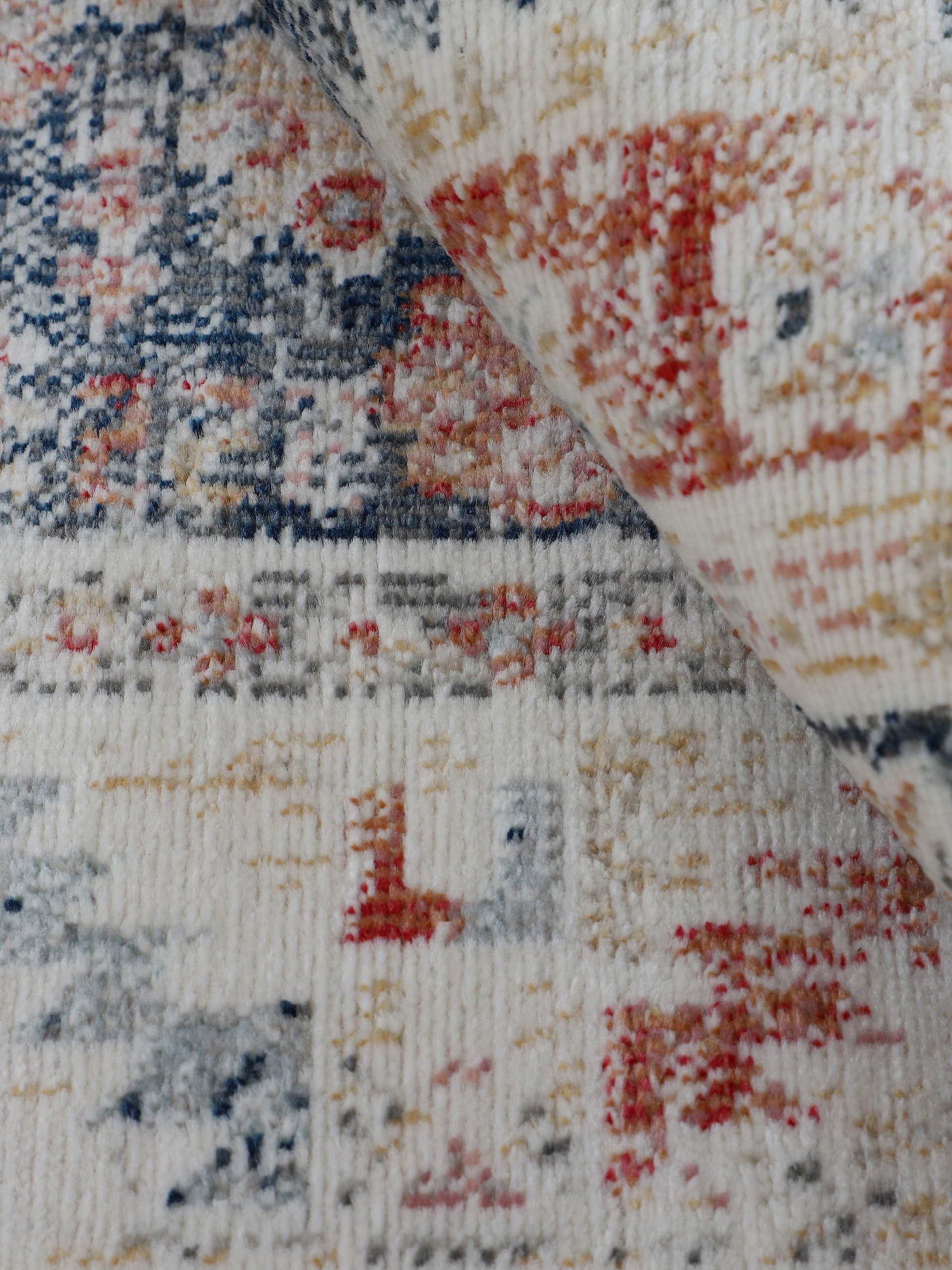 carpetfine Teppich »Rina«, rechteckig, 3 mm Höhe, Orient Vintage Look, Wohnzimmer