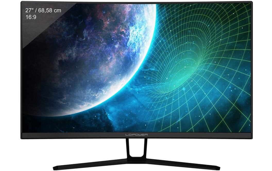 LC-Power LED-Monitor »LC-M27-QHD-144-C-V2«, 68,31 cm/27 Zoll, 2560 x 1440 px, WQHD