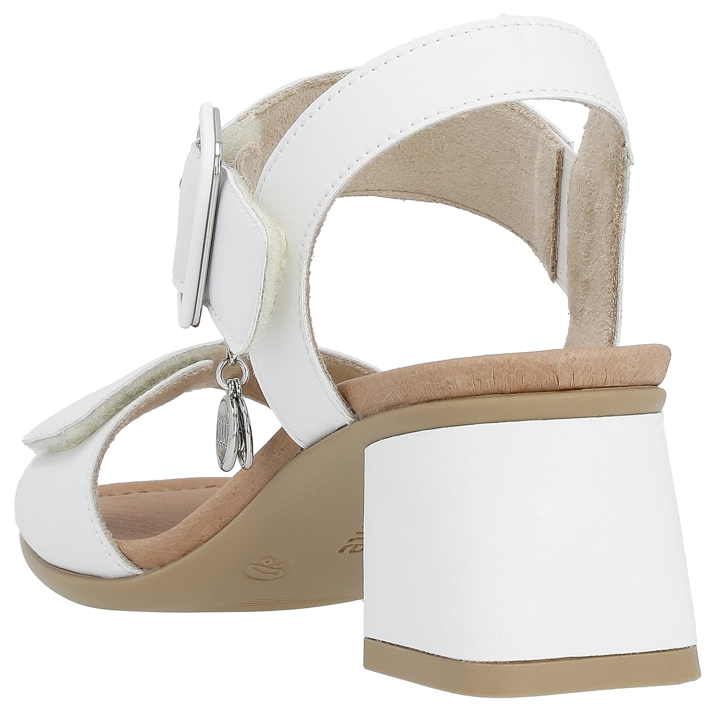 Remonte Sandalette »ELLE-Collection«, Sommerschuh, Sandale, Blockabsatz, Abendschuh, mit Klettverschluss