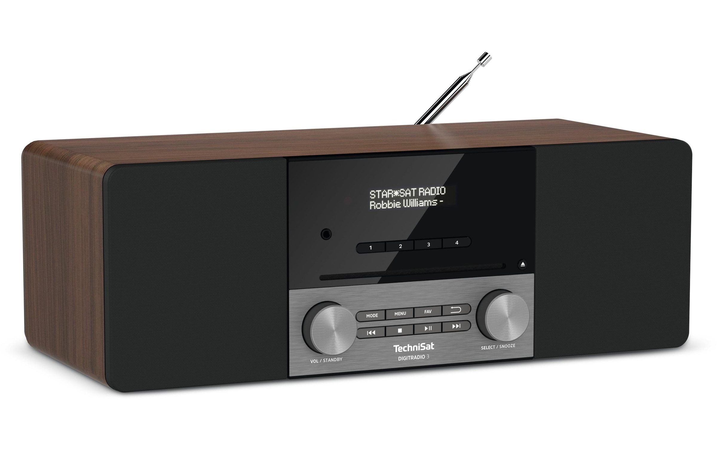 TechniSat Digitalradio (DAB+) »3«, (Digitalradio (DAB+)-FM-Tuner)