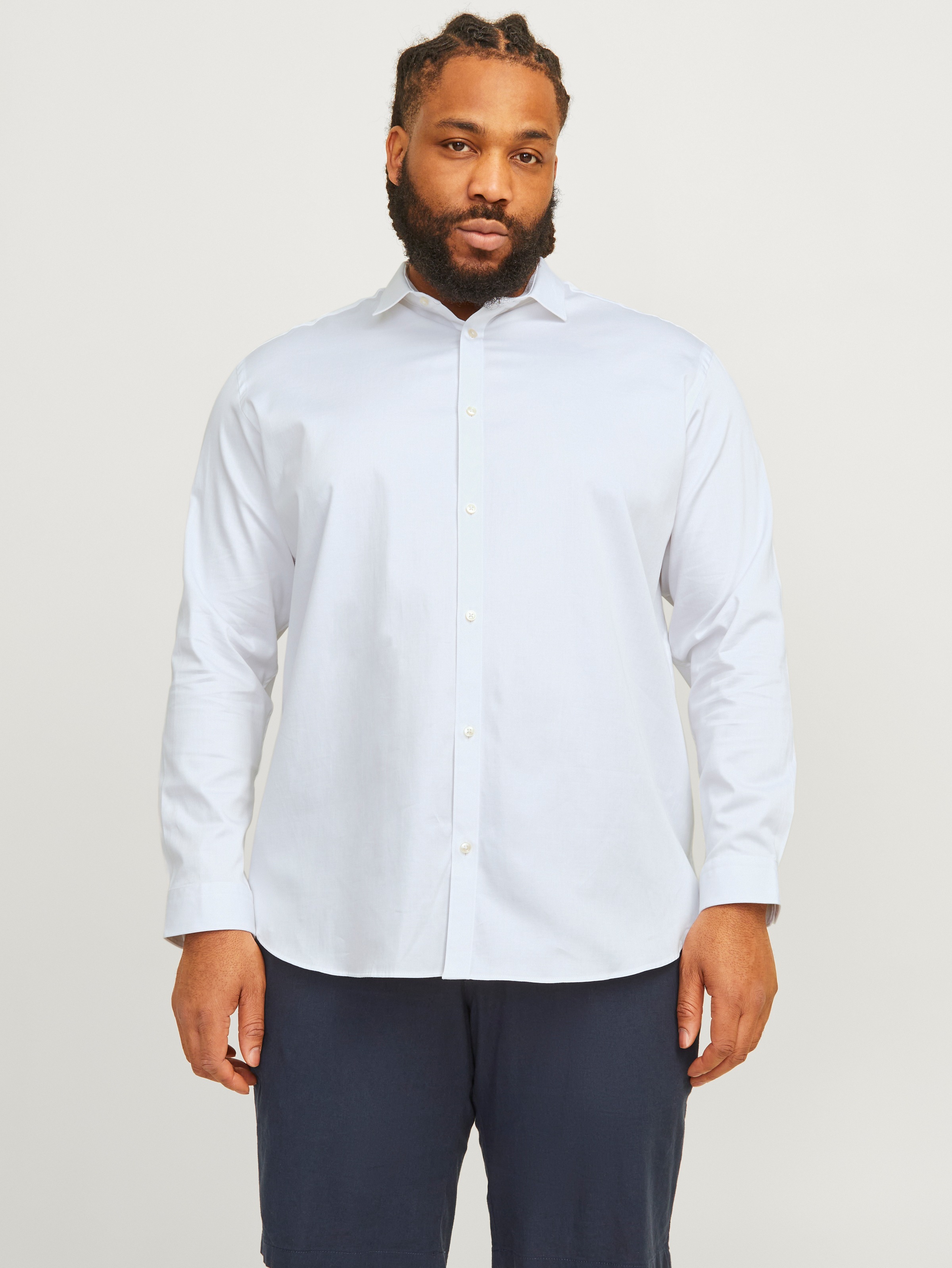 Jack & Jones PlusSize Langarmhemd »JJPRPARMA SHIRT L/S NOOS PLS«
