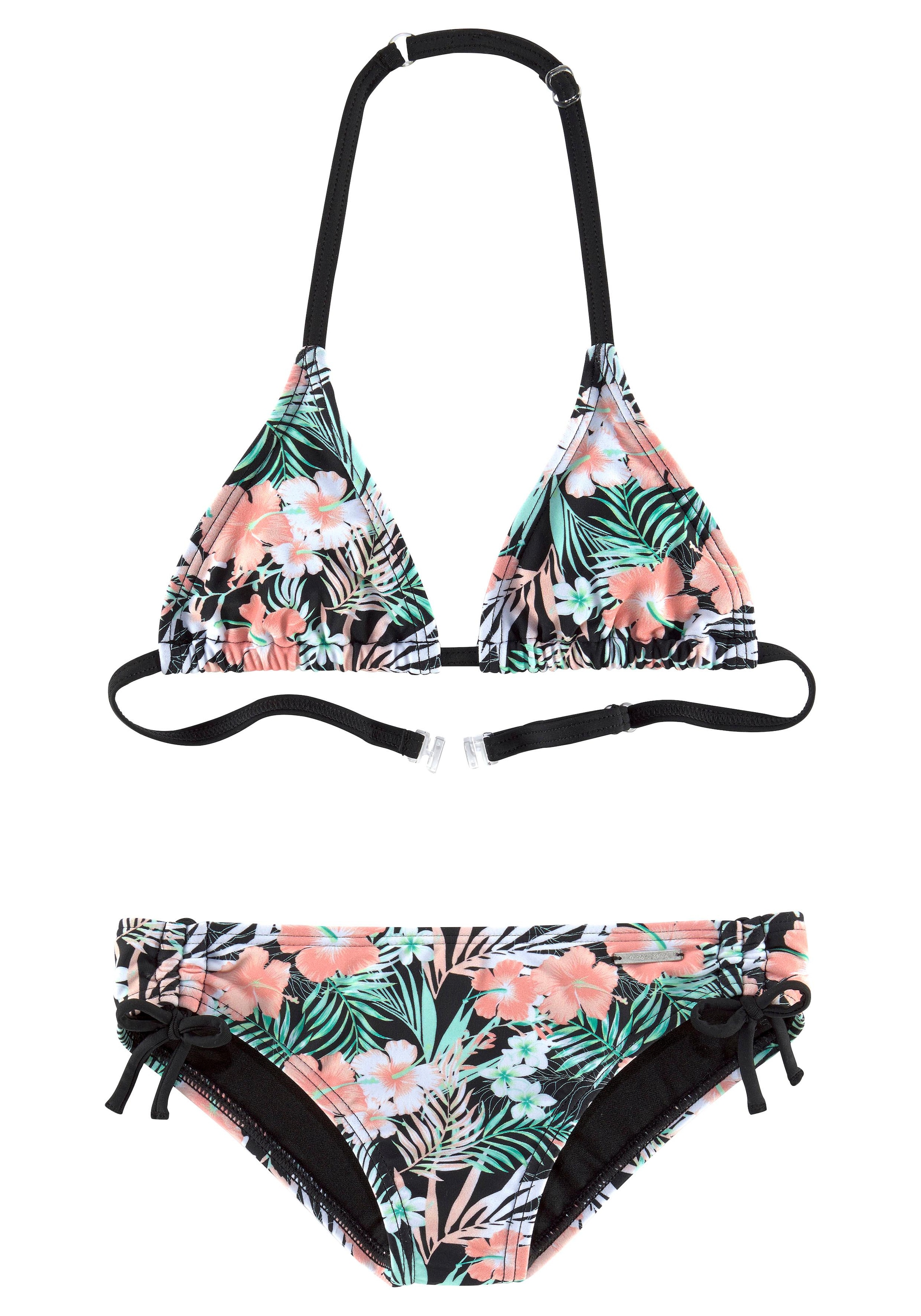 Chiemsee Triangel-Bikini, mit floralem Design