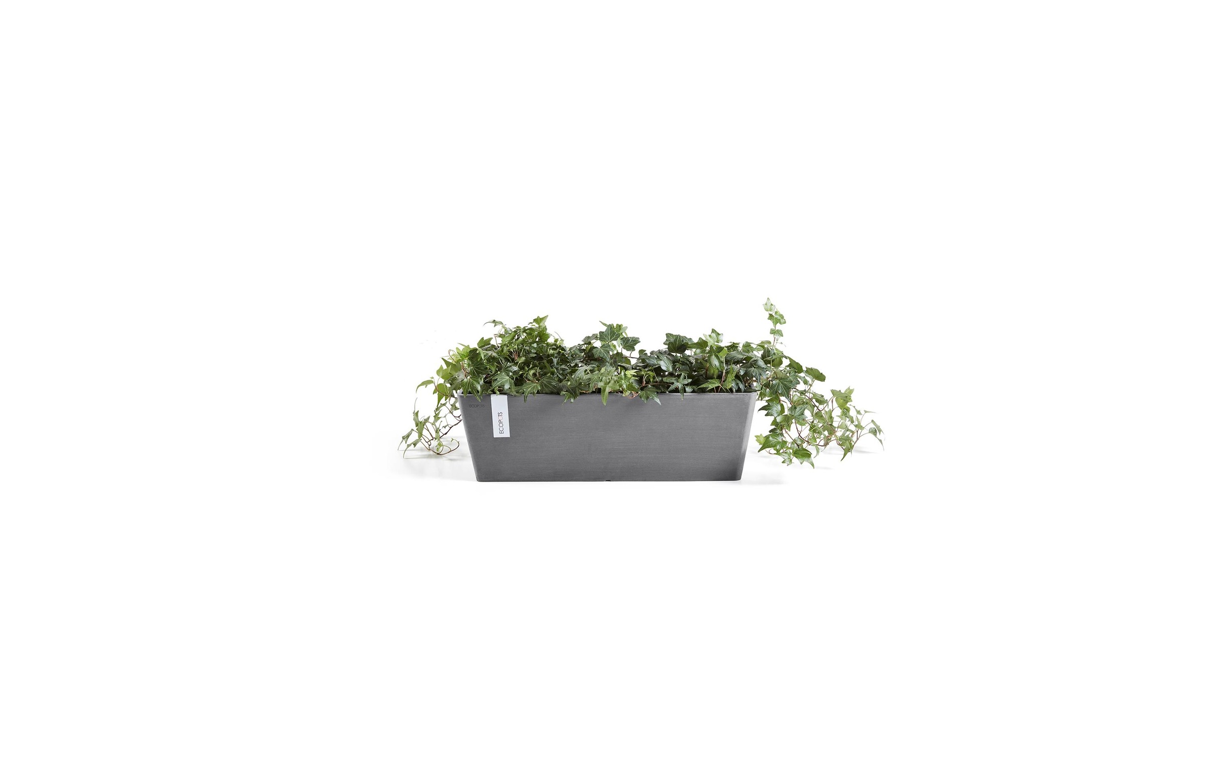ECOPOTS Blumentopf "Bruges 45 Grau"