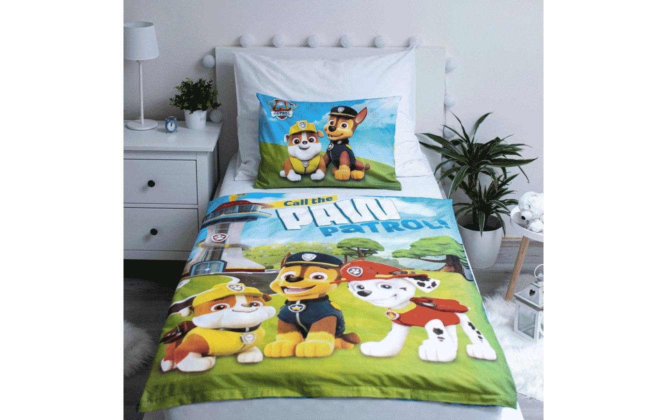 nicht definiert Kinderbettwäsche »Jerry Fabrics Paw Patrol PP121 100 x 135 cm + 40 x 60 cm«