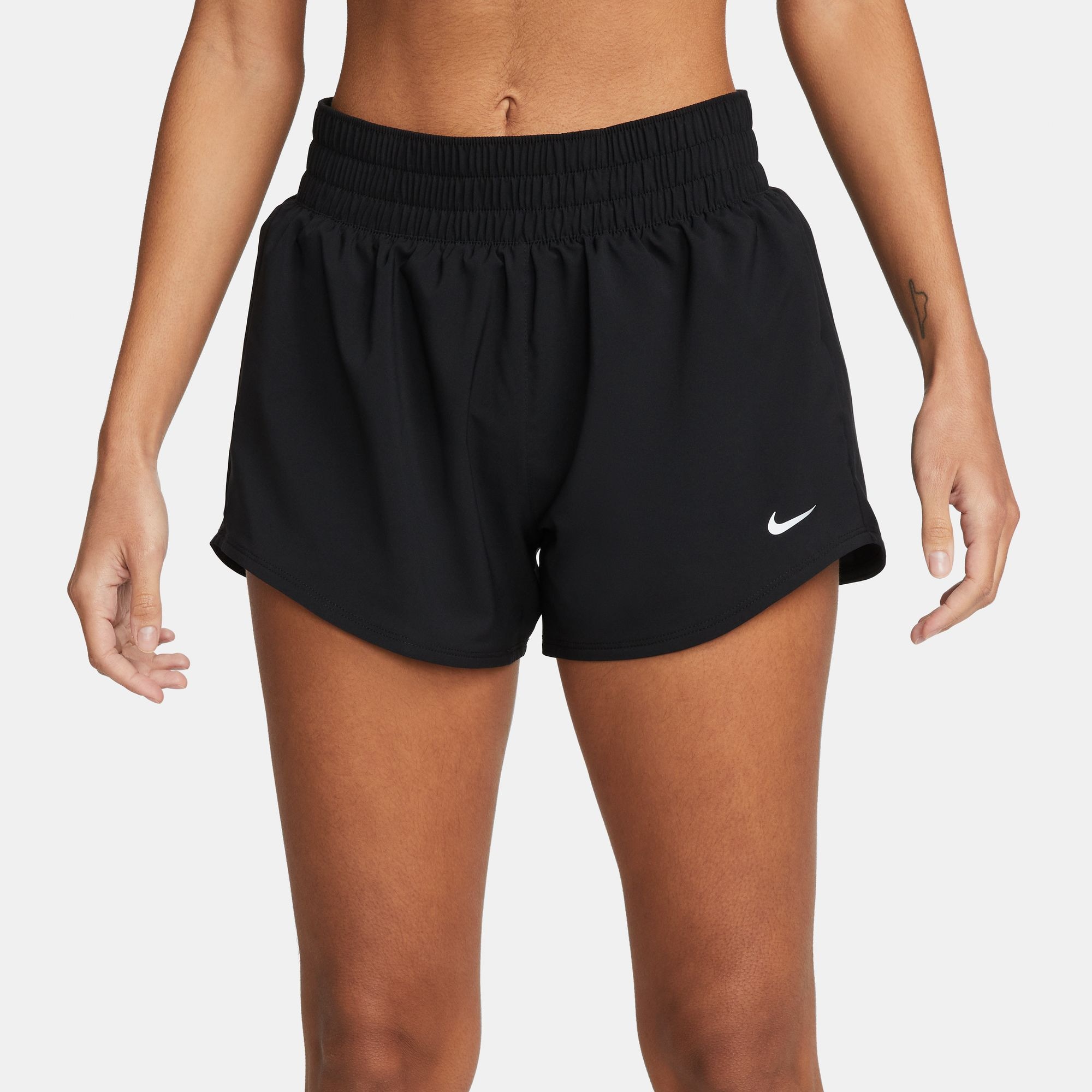 Nike Trainingsshorts »DRI-FIT ONE WOMEN'S MID-RISE BRIEF-LINED SHORTS«