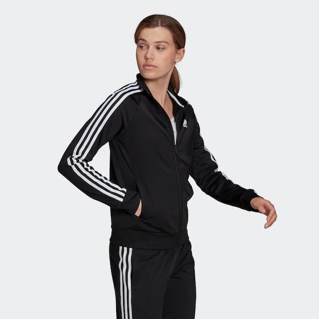 adidas Sportswear Outdoorjacke »PRIMEGREEN ESSENTIALS WARMUP SLIM 3STREIFEN  TRAININGSJACKE« online bestellen bei Jelmoli-Versand Schweiz