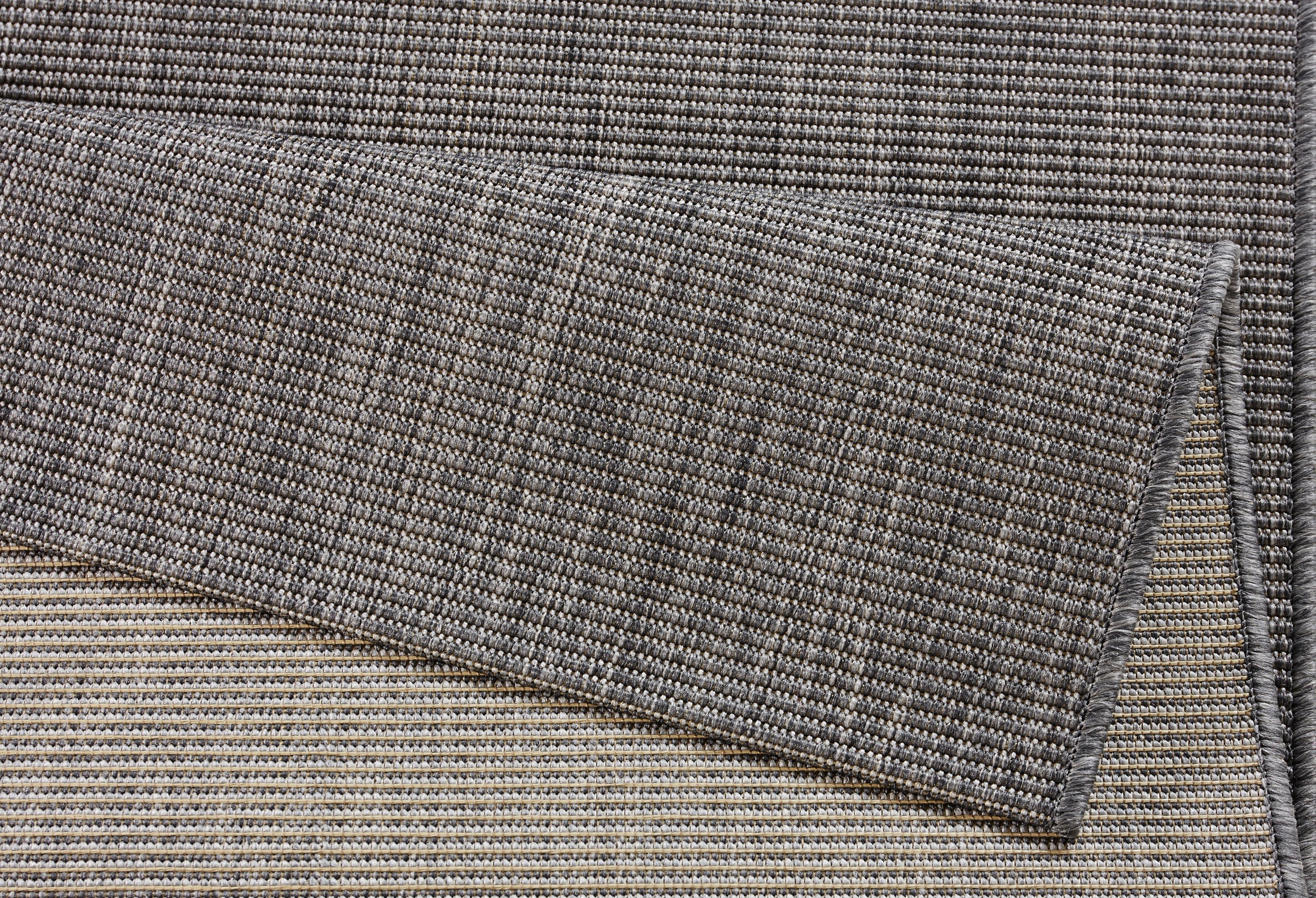 HANSE Home Teppich »Match«, rechteckig, 8 mm Höhe, In-& Outdoor, Kurzflor, Läufer, Modern, Unifarben, Wohnzimmer, Balkon