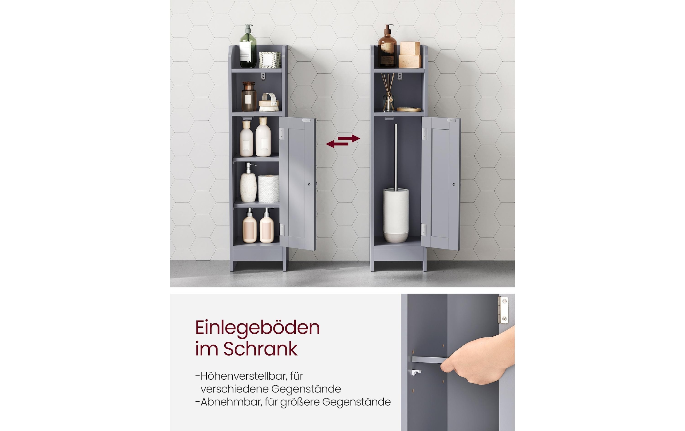 VASAGLE Mehrzweckschrank