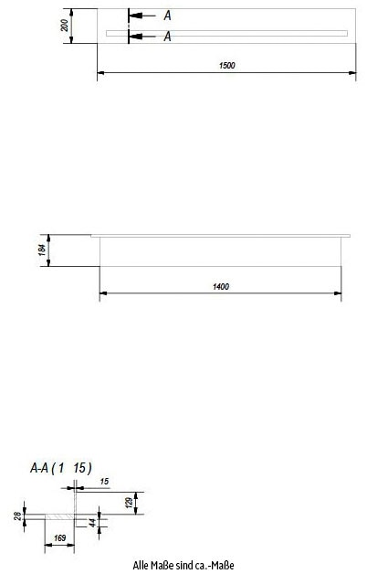 Home affaire Wandboard »RAVENNA«, im romantischen Landhausstil, Breite 150 cm