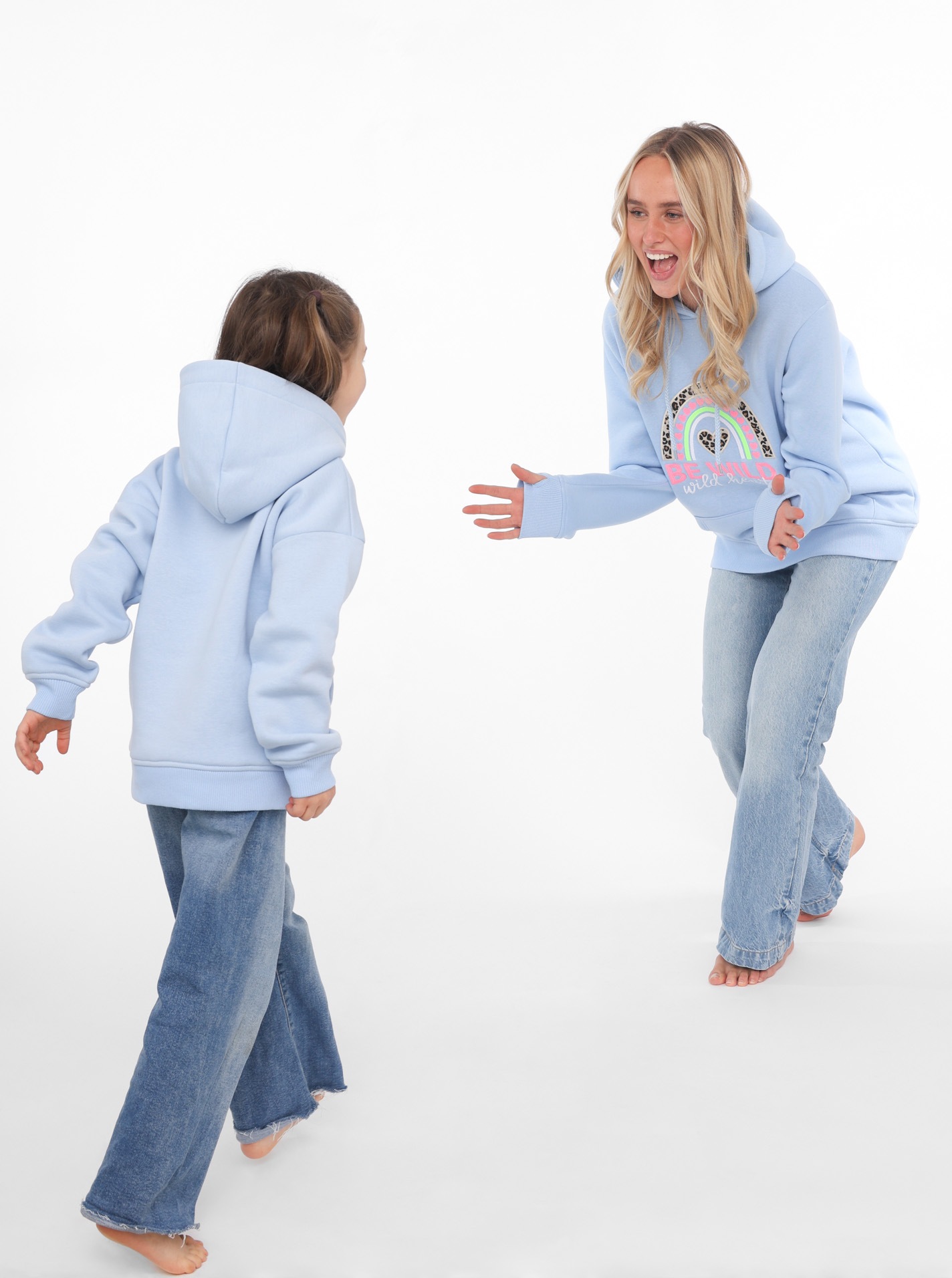 Zwillingsherz Hoodie »Hoodie "Nicki"«, mit Mini Me Style für Mütter & Töchter