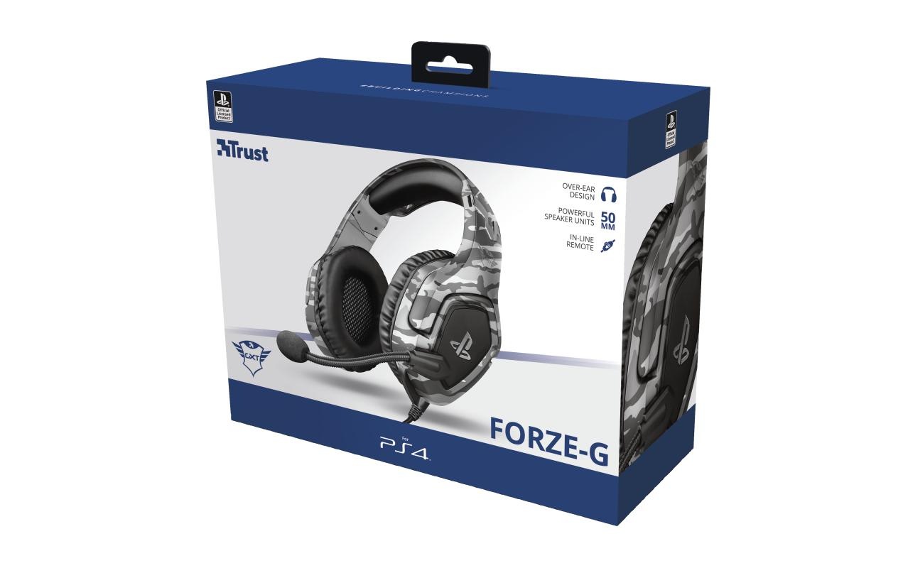 Trust Gaming-Headset »GXT 488 Forze-G PS4 Grau«