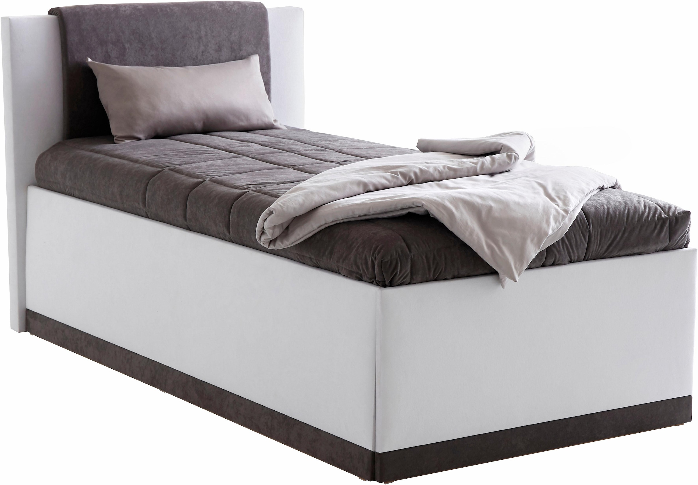 ❤ Westfalia Schlafkomfort Polsterbett, mit Bettkasten und Tagesdecke  bestellen im Jelmoli-Online Shop | Tagesdecken