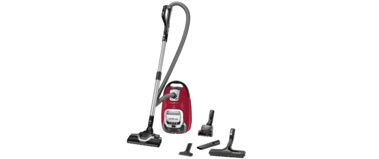 Rowenta Bodenstaubsauger »SILENCE FORCE ALLERGY+ Rot« 400 W mit Beutel