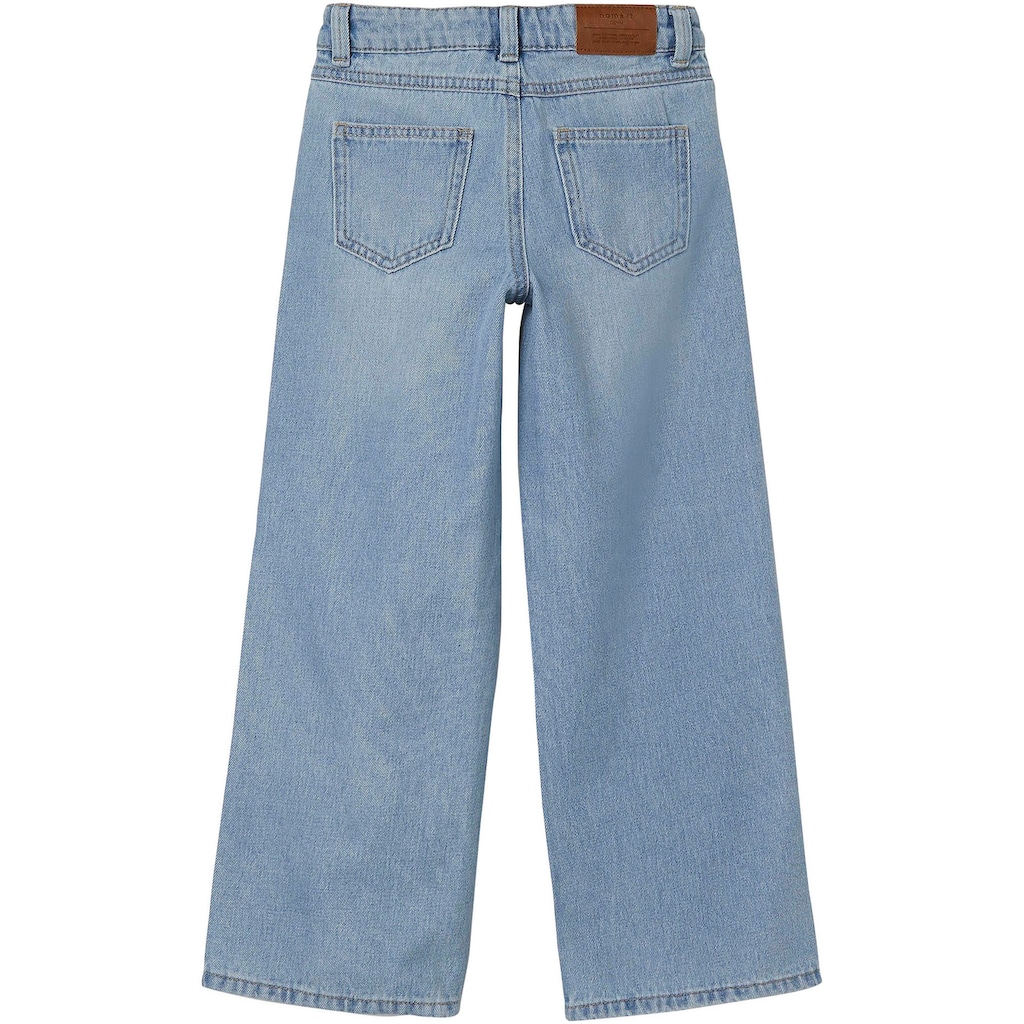Name It 5-Pocket-Jeans »NKFROSE HW WIDE JEANS 141«