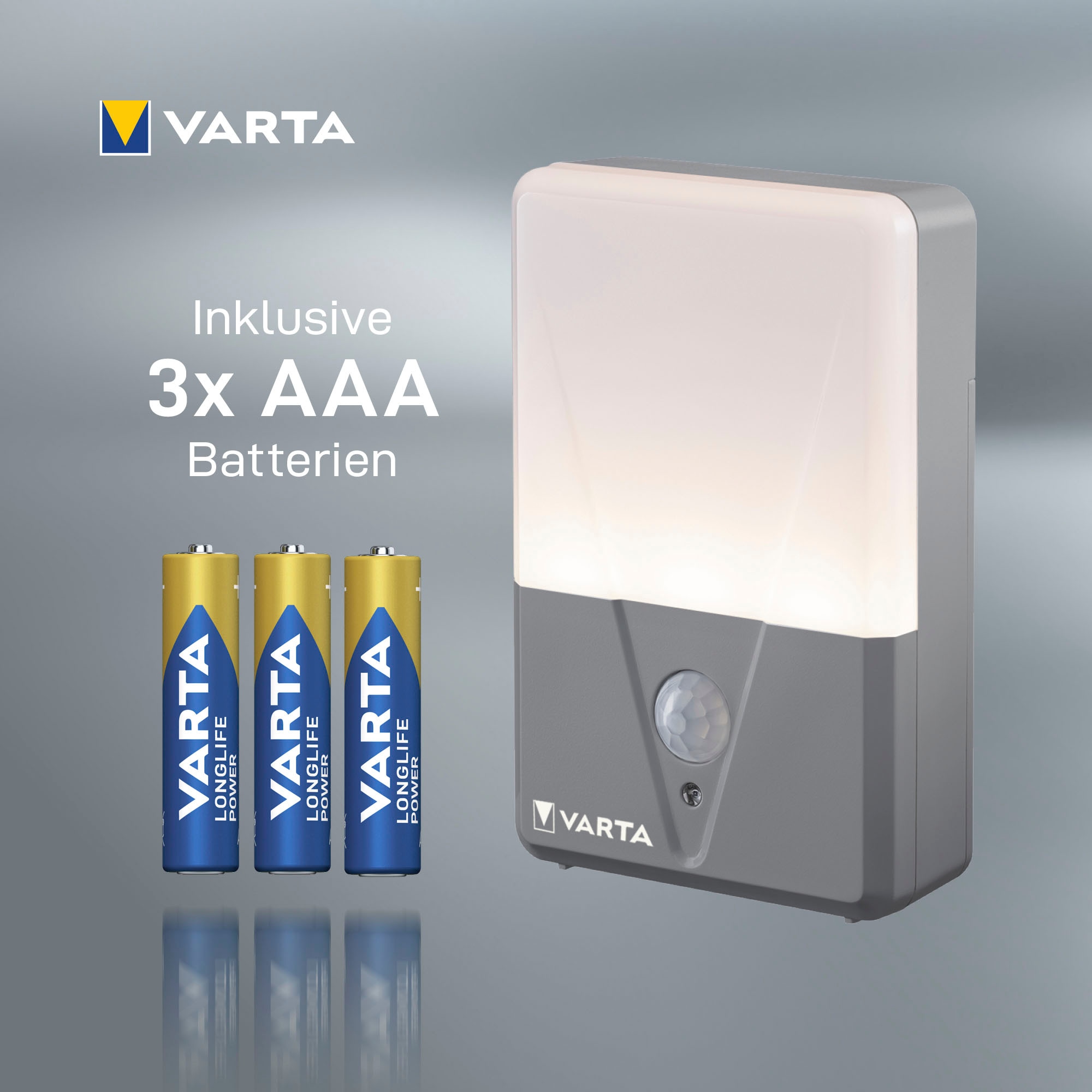 VARTA Taschenlampe »Motion Sensor Outdoor Night Light«