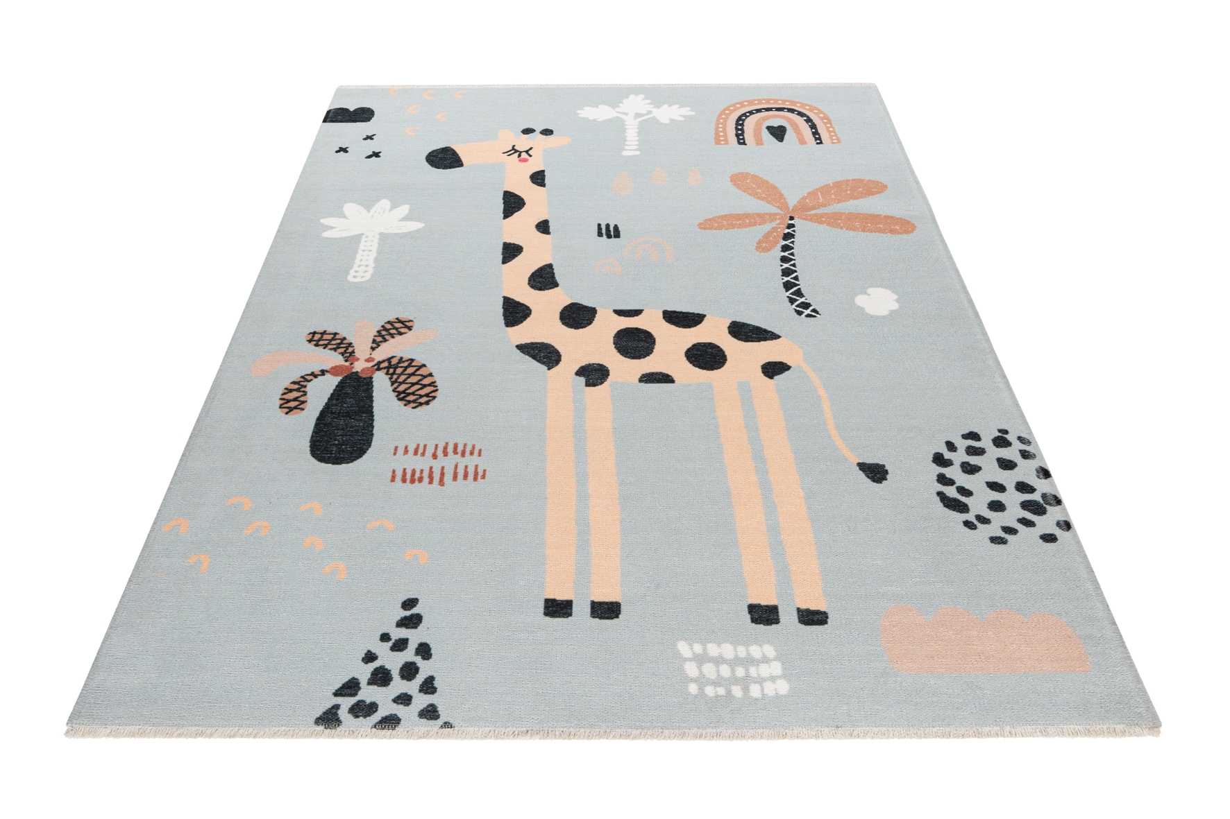 Obsession Kinderteppich »My Greta 625«, rechteckig, Spielteppich, bedruckt, Giraffe Motiv, waschbar, Kinderzimmer