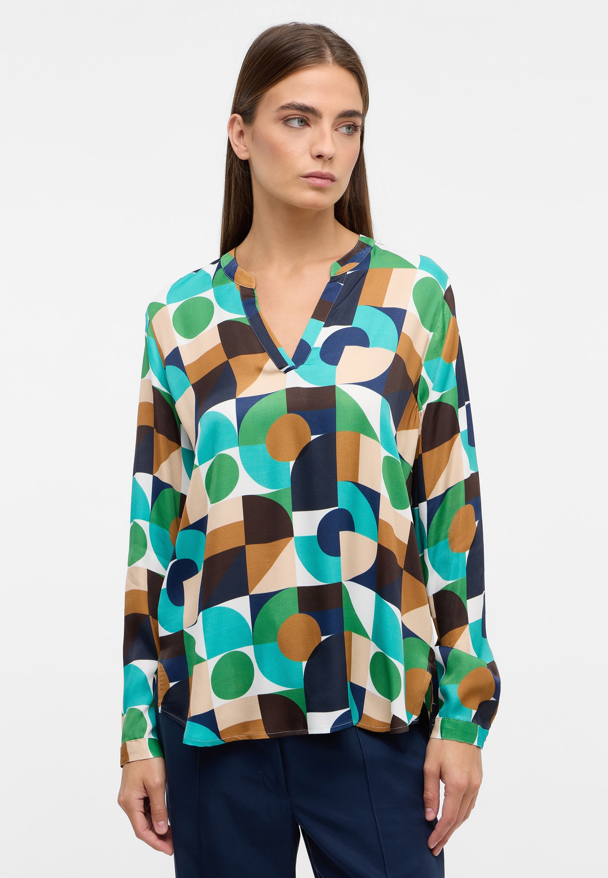 Eterna Longbluse »LOOSE FIT«