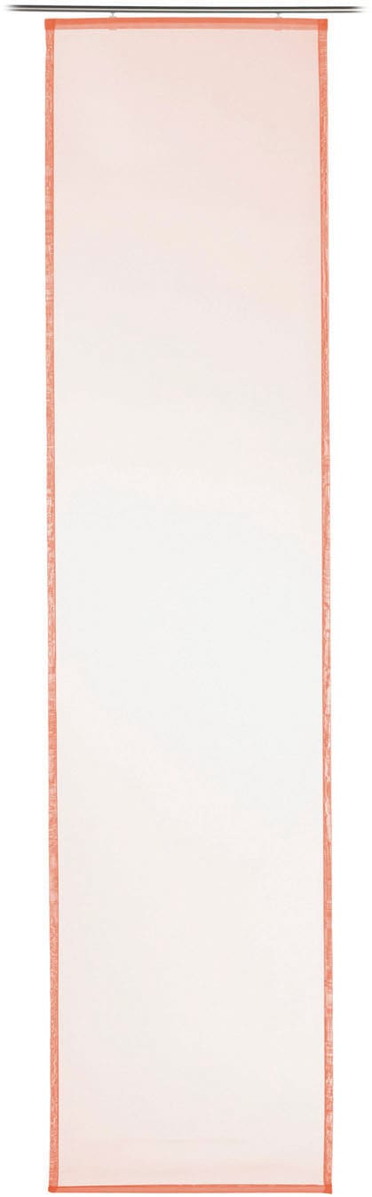 Gözze Schiebegardine "Sambia Schiebevorhang" Paneelwagen 1 Stk. tlg. HxB: 245x60, Voilé Uni, inklusive Montagezubehör
