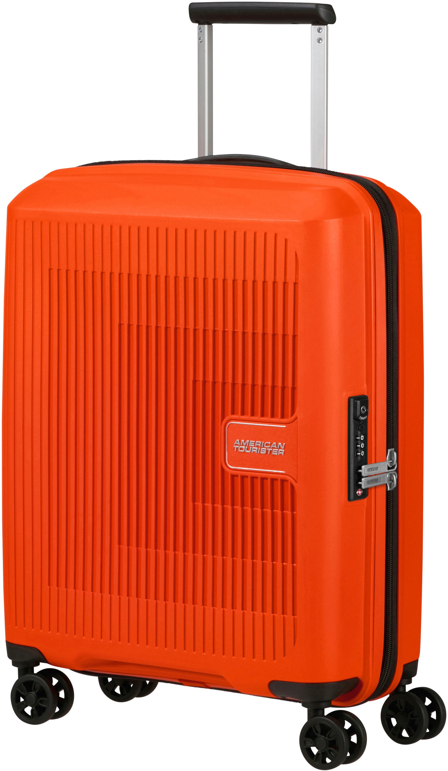 American Tourister® Hartschalen-Trolley »AEROSTEP, in verschiedenen Farben und Grössen«, 4 Rollen, Reisekoffer Hartschalenkoffer Koffer für Flugreisen TSA-Zahlenschloss
