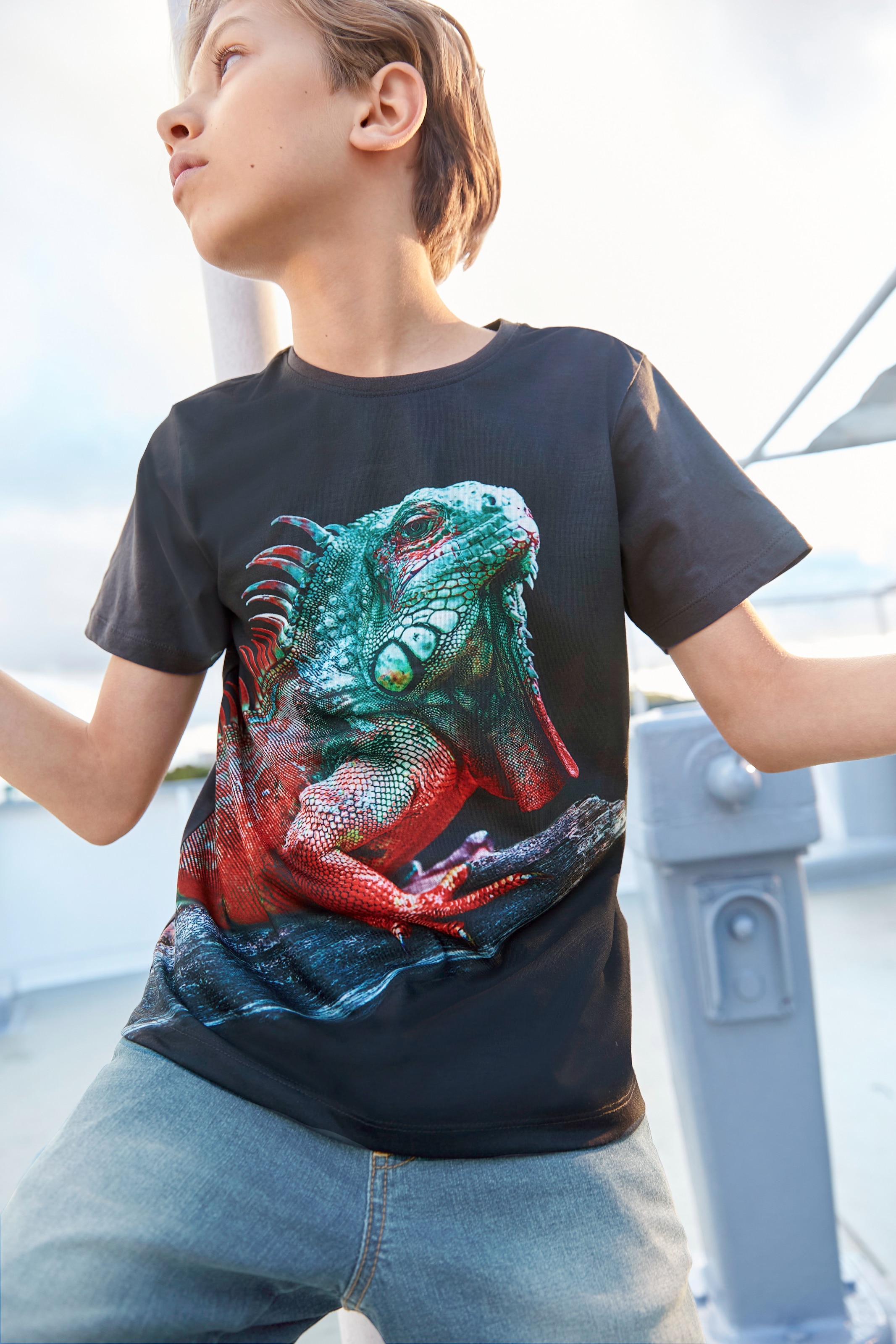 ✵ KIDSWORLD T-Shirt »LITTLE LIZARD«, bestellen | Jelmoli-Versand günstig Fotodruck