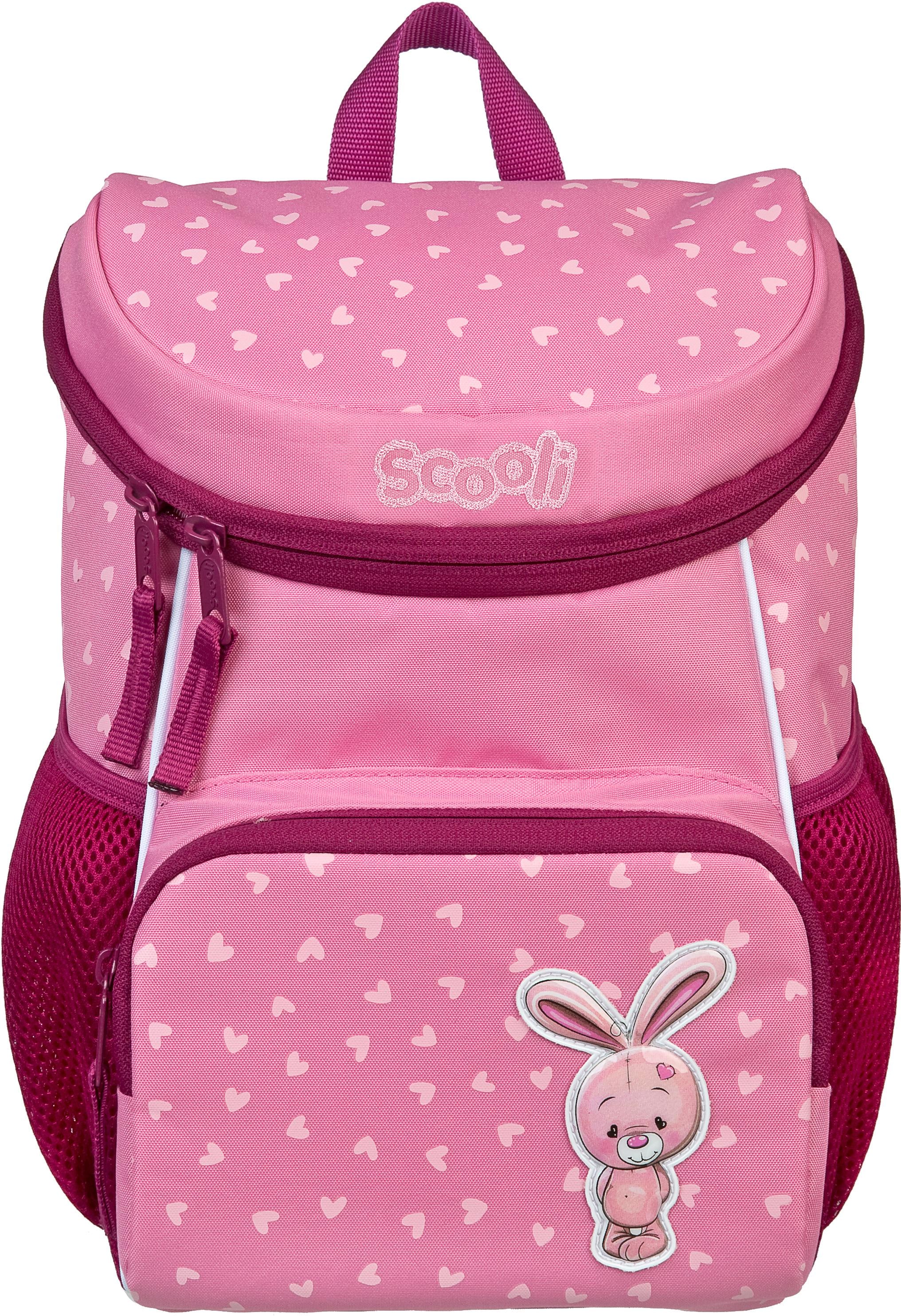 Scooli Kinderrucksack »Mini-Me, Bella Bunny«, Reflektoren