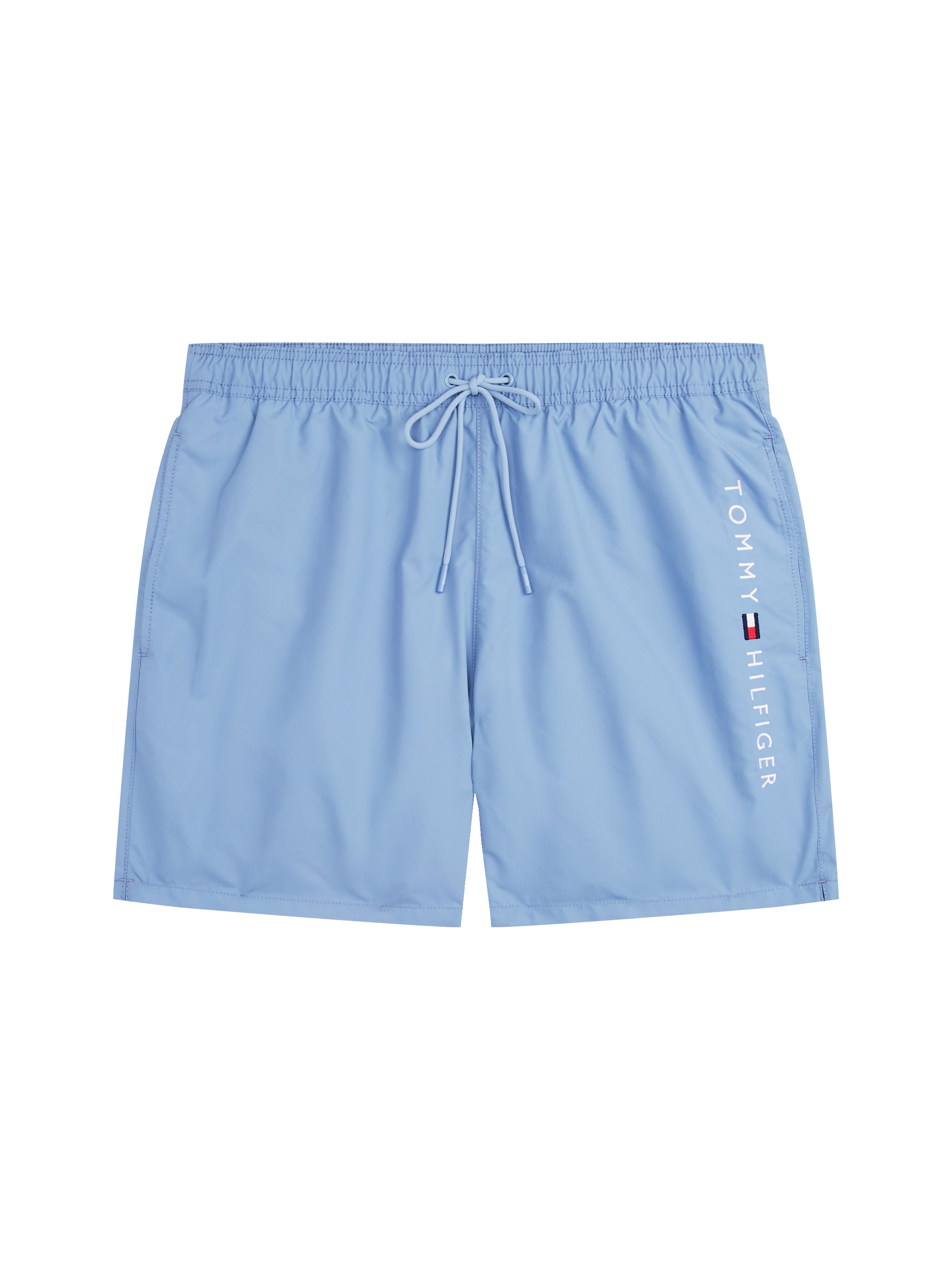 Tommy Hilfiger Swimwear Badeshorts »MEDIUM DRAWSTRING«, mit Logostickerei an der Hüfte