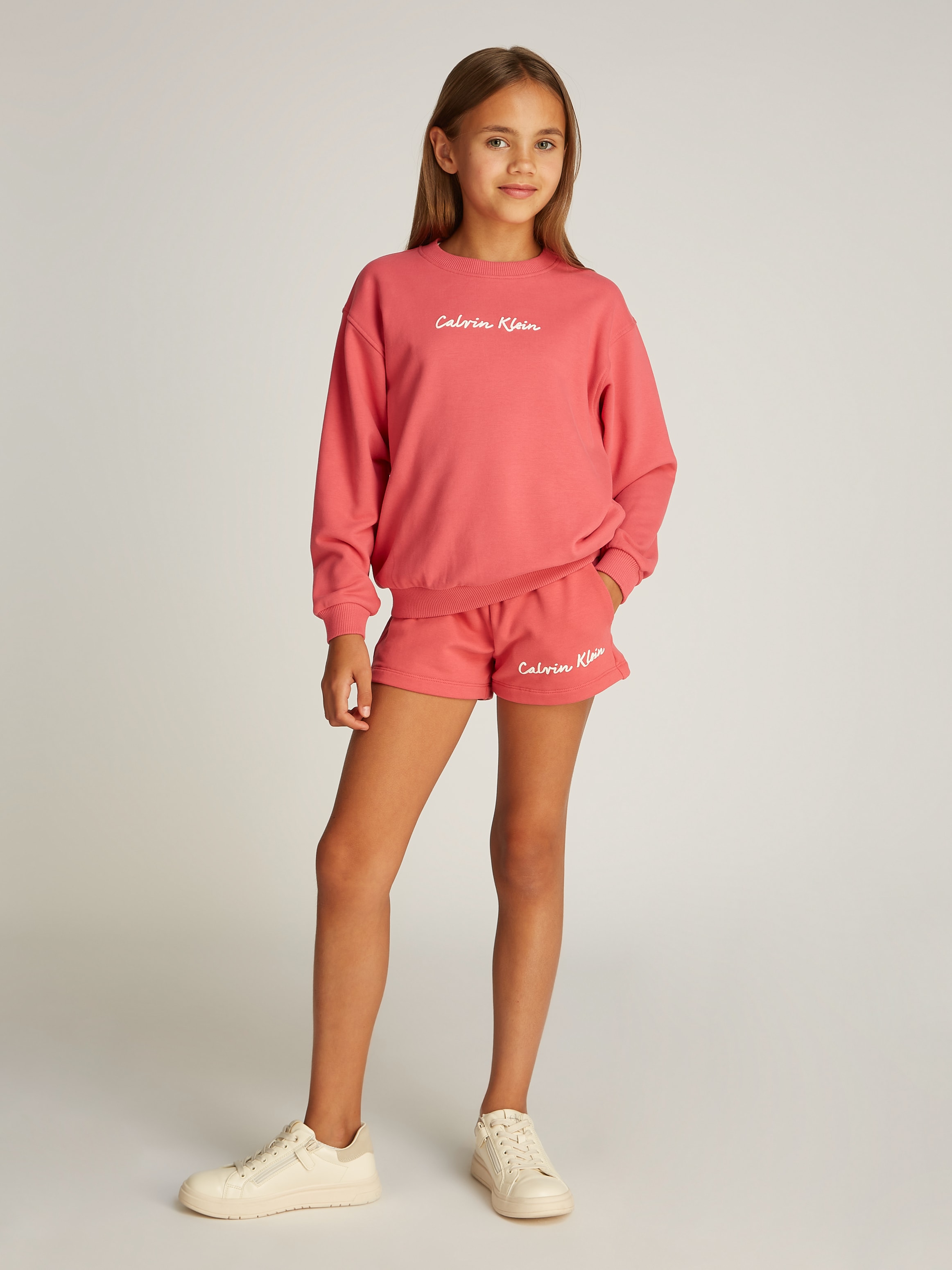 Calvin Klein Jeans Sweatshirt »SCRIPT LOGO CN SWEATSHIRT«, mit Logoschriftzug