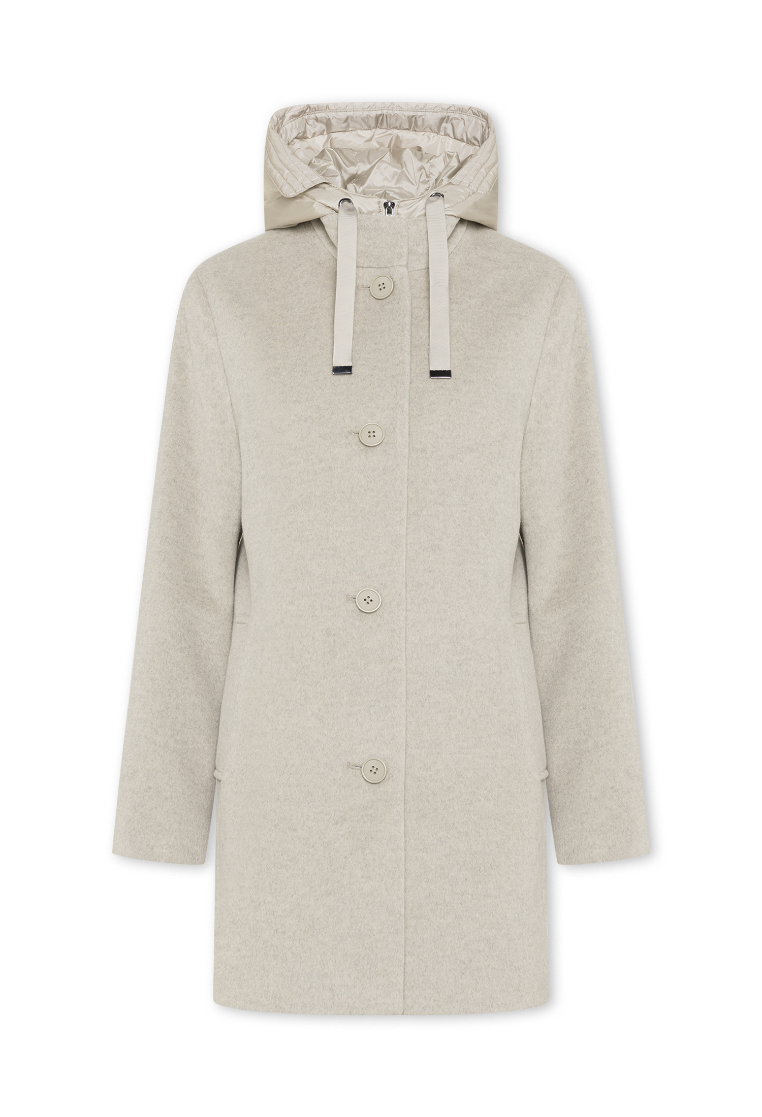 MANISA Wolljacke, mit Kapuze, mit Kapuze