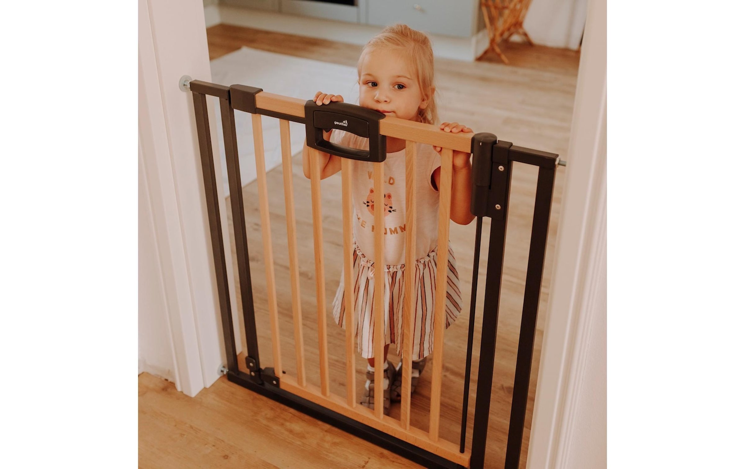 Geuther Türschutzgitter »zum Klemmen Easylock 80.5 cm - 88.5 cm«