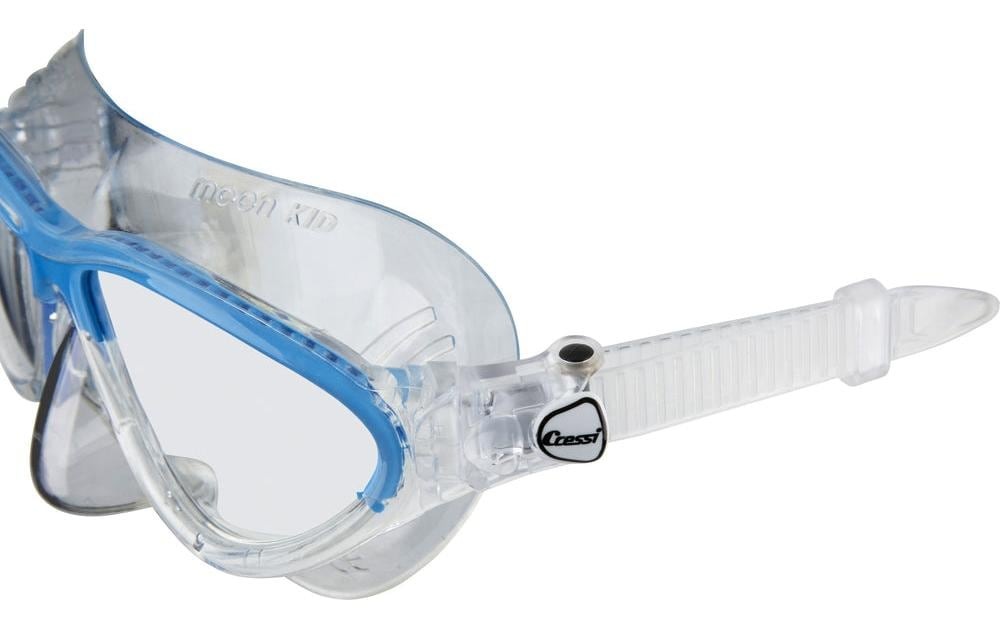 Cressi Schwimmbrille »Moon Clear/Blue«