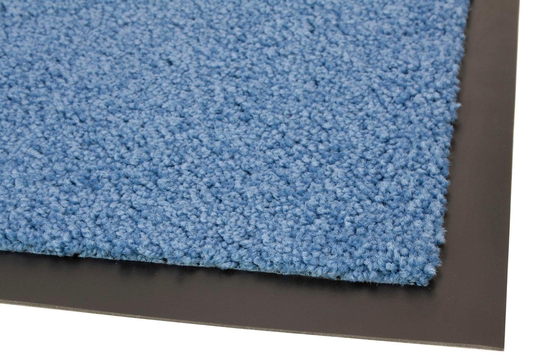 Primaflor-Ideen in Textil Fussmatte »DANCER«, rechteckig, 6 mm Höhe, Schmutzfangmatte, Uni-Farben, grosse Farbauswahl, waschbar
