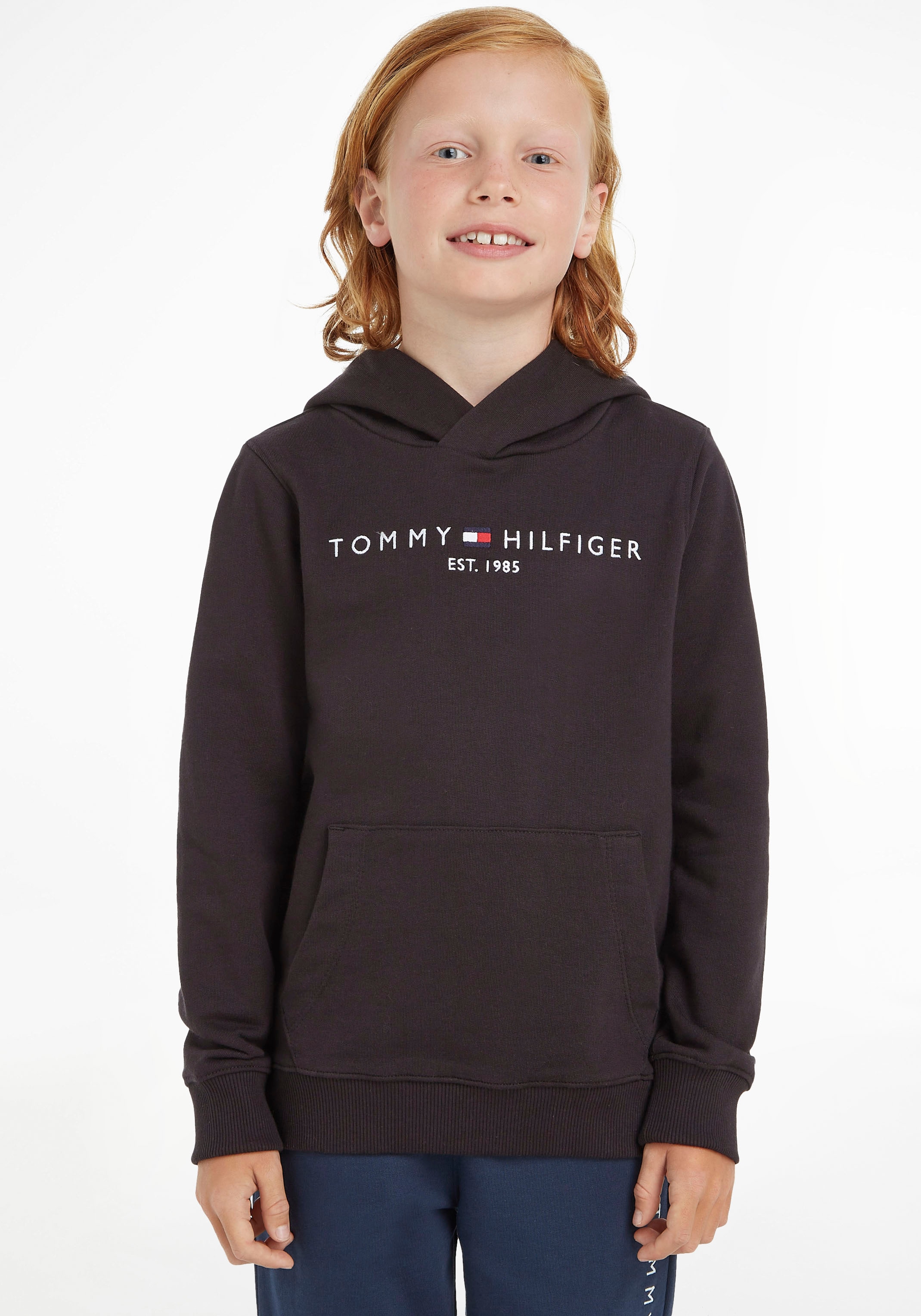 ✵ online | für Jungen Hilfiger Mädchen entdecken »ESSENTIAL Kapuzensweatshirt HOODIE«, Jelmoli-Versand und Tommy