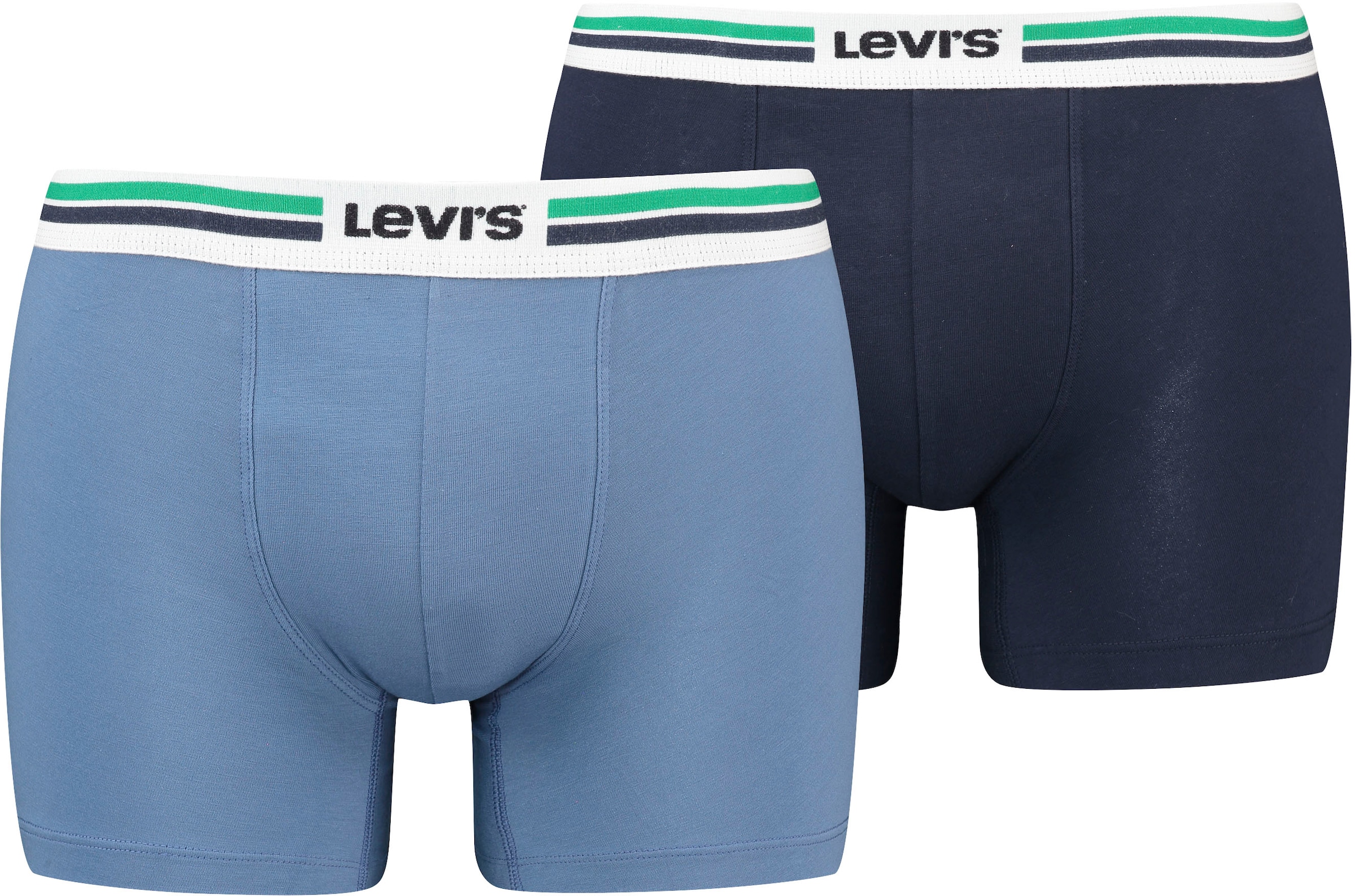 Levi's® Langer Boxer Packung, 2er-Pack, mit Logo-Webbund