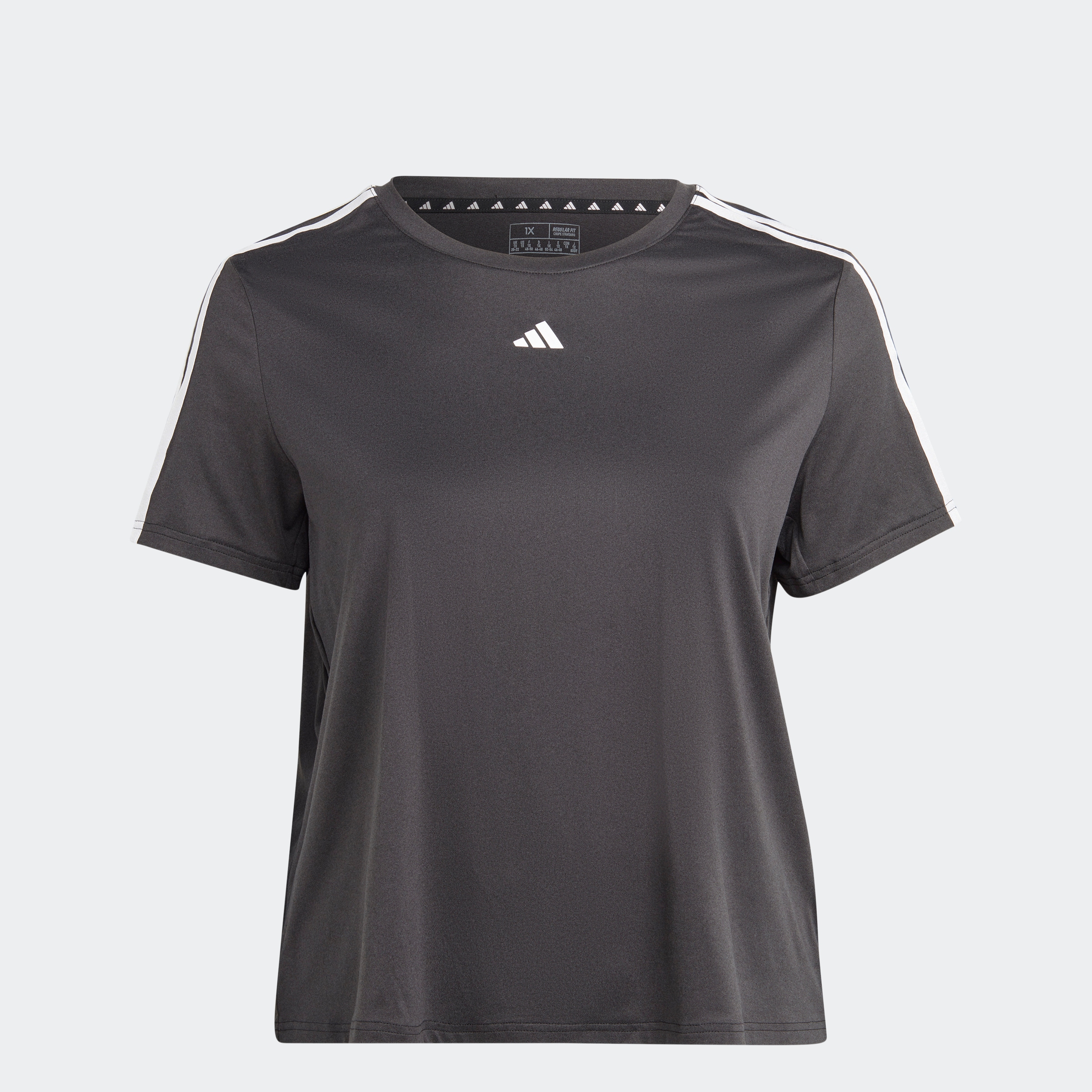 adidas Performance T-Shirt »AEROREADY TRAIN ESSENTIALS 3-STREIFEN – GROSSE GRÖSSEN«