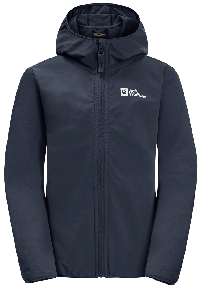 Jack Wolfskin Softshelljacke »SOLYD JACKET K«, mit Kapuze