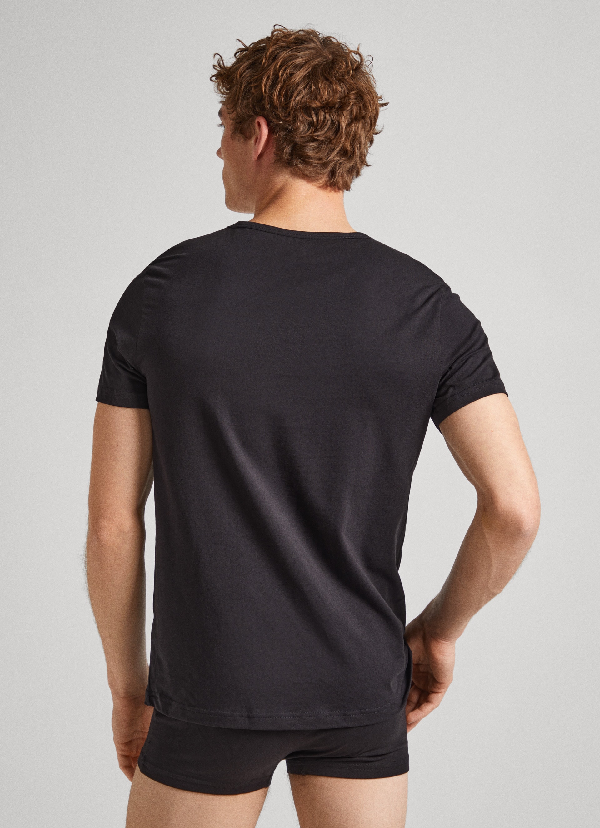 Pepe Jeans Rundhalsshirt, (Packung), mit Stretch