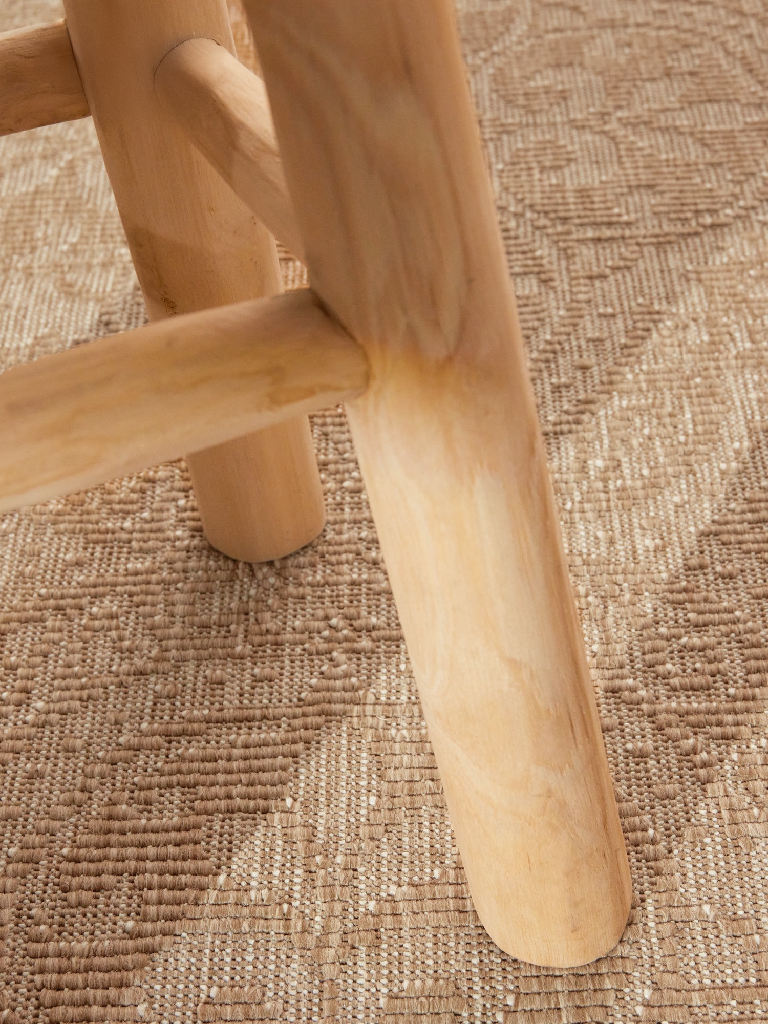 HANSE Home Outdoorteppich »Rosel Wendetppich«, rund, 5 mm Höhe, In und Outdoor, Flachgewebe, wetterfest, pflegeleicht, robust