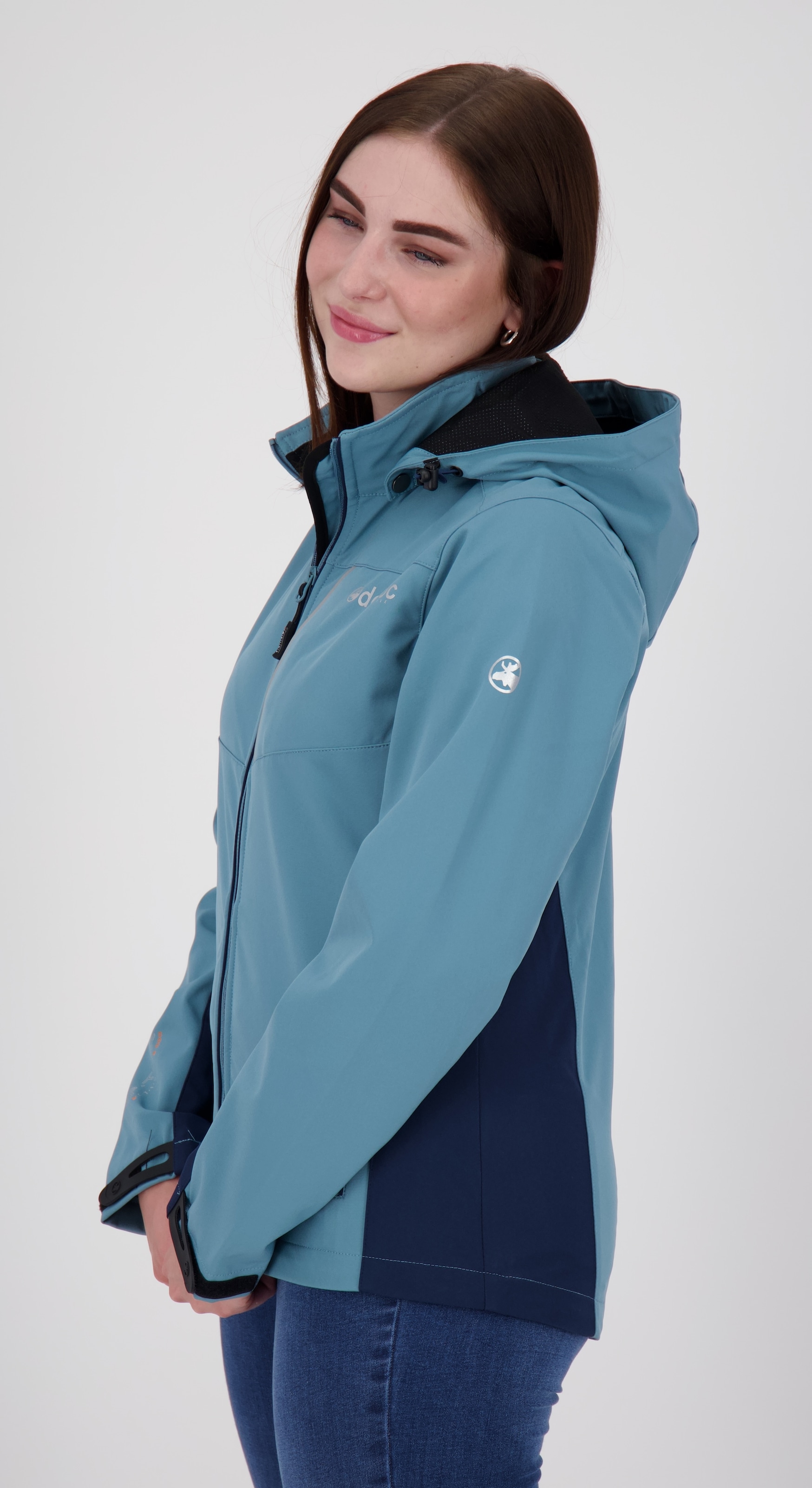 DEPROC Active Softshelljacke »NUNAVUT WOMEN«, auch in Grossen Grössen erhältlich