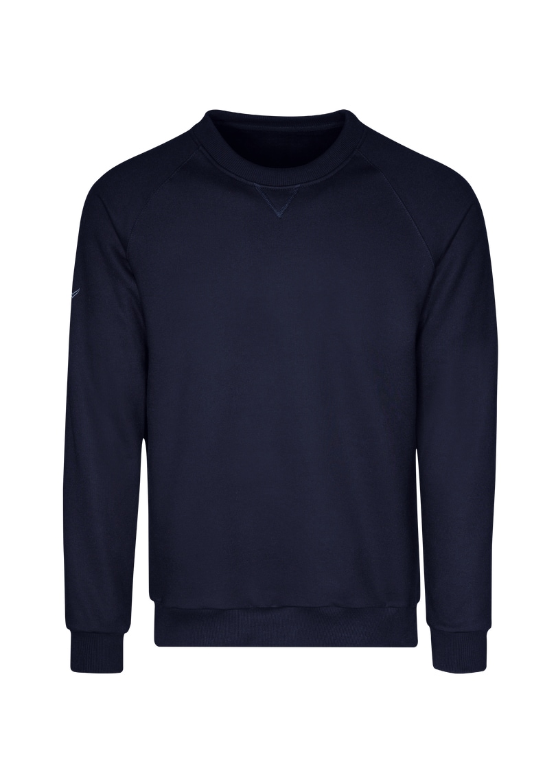 Trigema Sweatshirt »TRIGEMA Sweatshirt mit angerauter Innenseite«