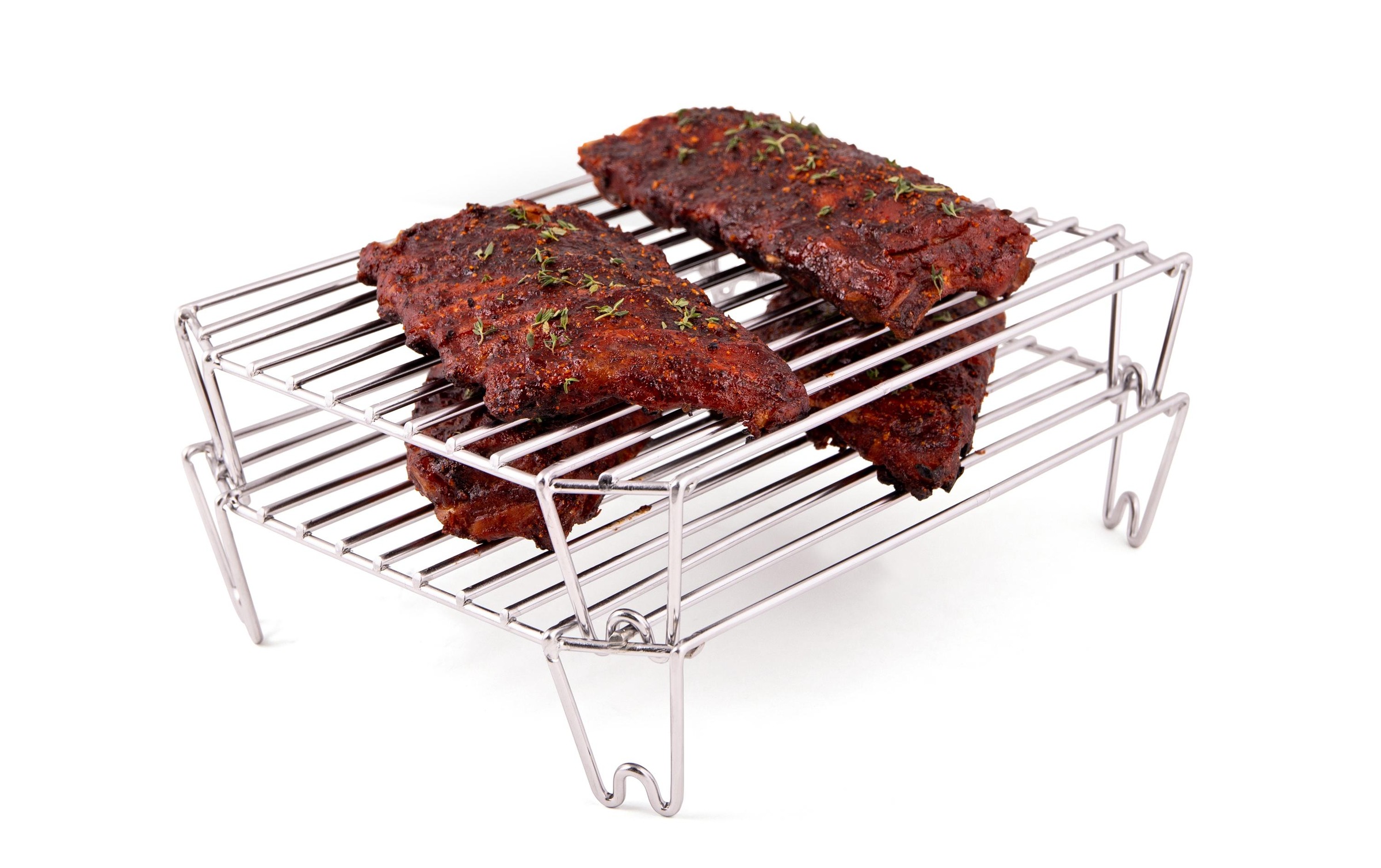 Broil King Grillrost »Stack-A-Rack, 45440 x 45344 cm, Silberfarben«