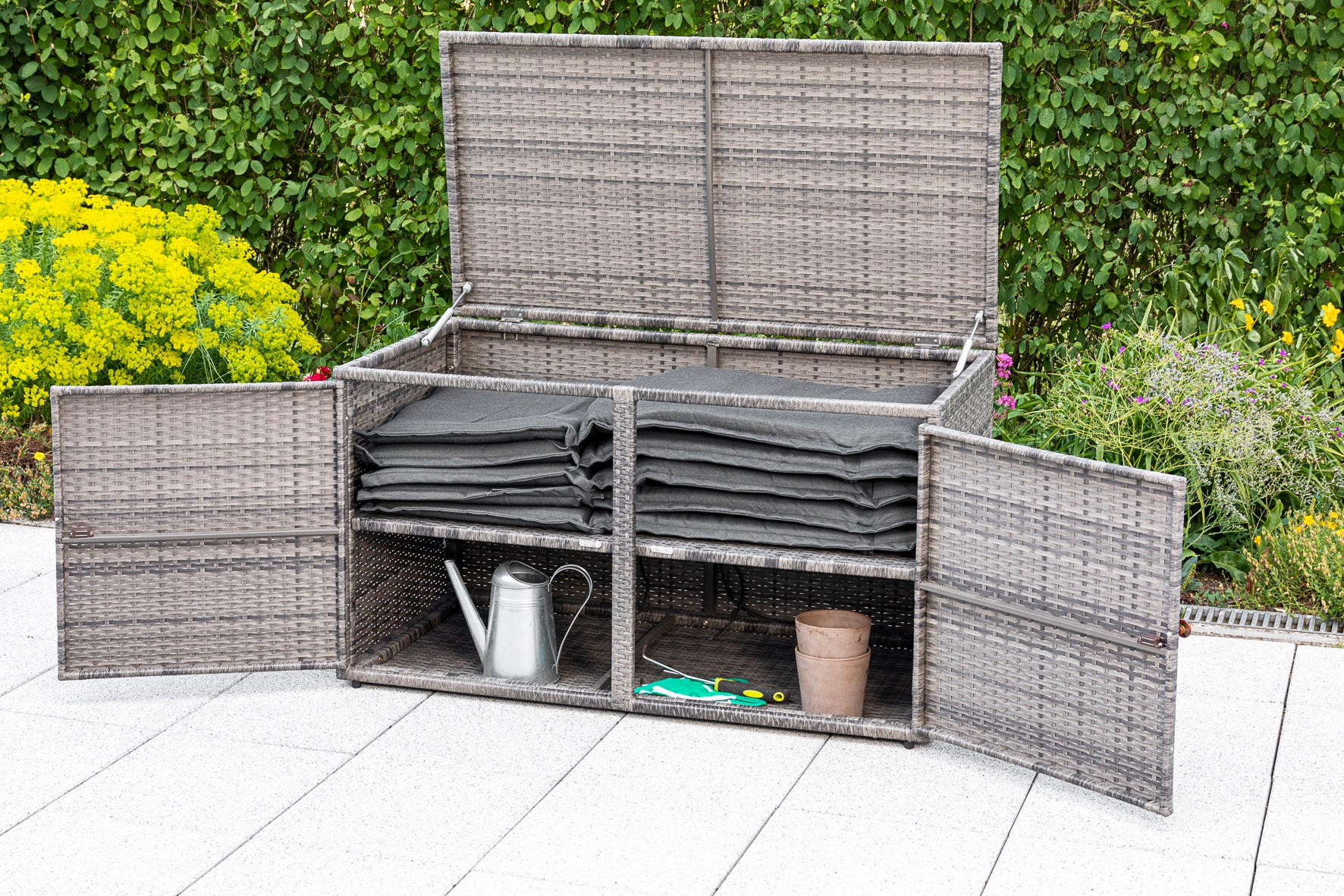 MERXX Kissenbox »Komfort«, Polyrattan